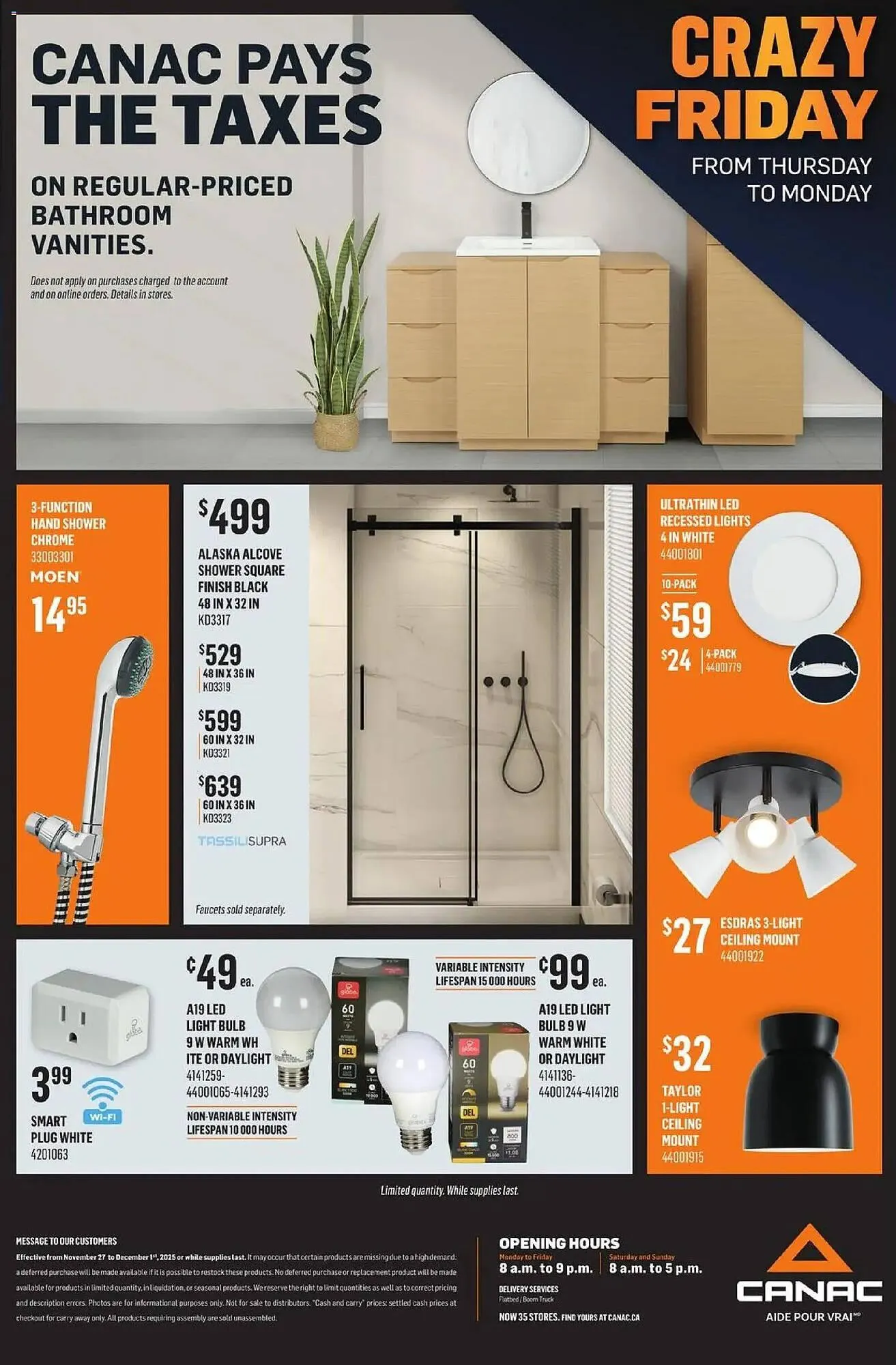 Canac flyer from November 27 to December 2 2025 - flyer page 5