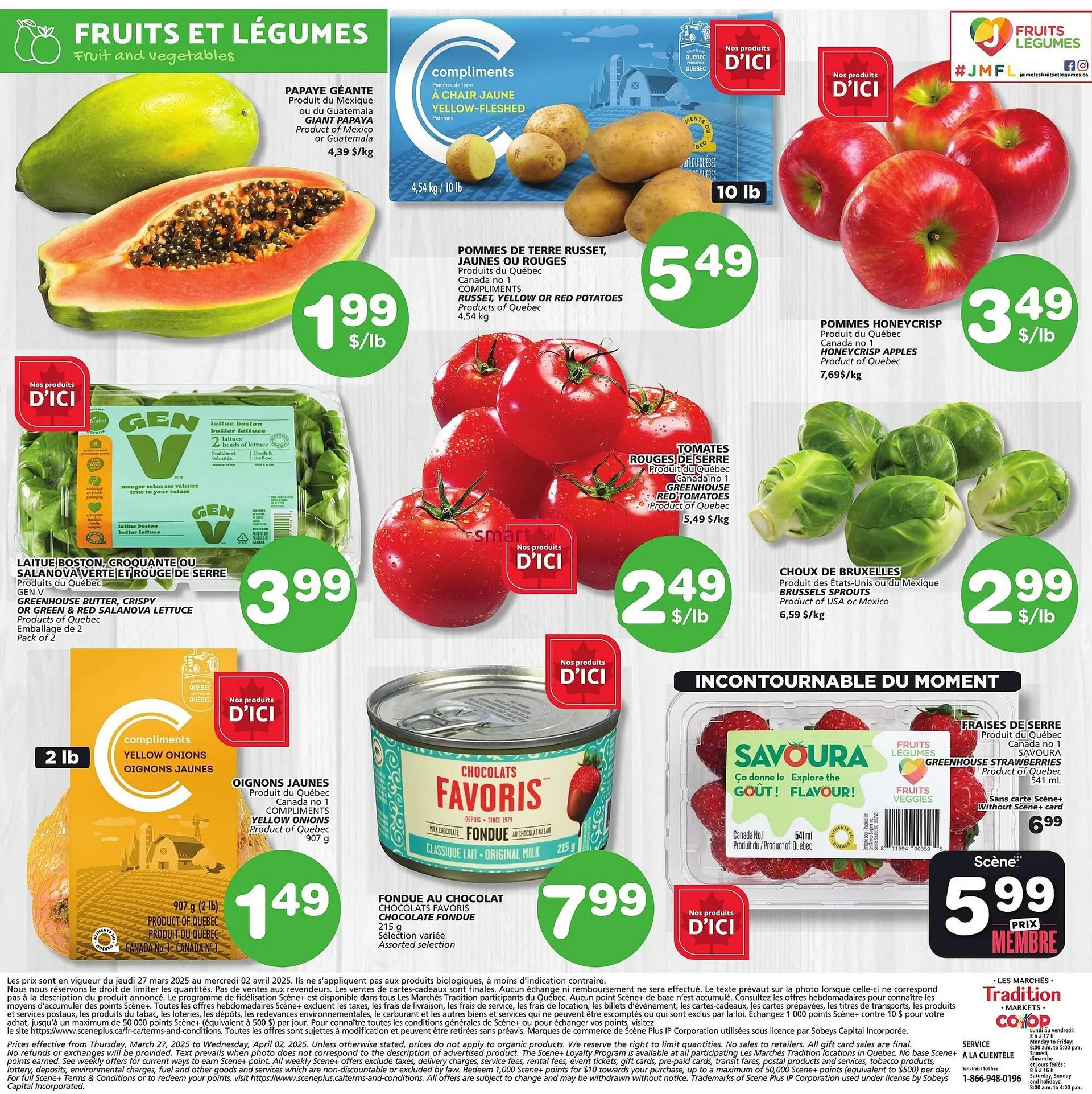 Marches Tradition flyer from March 24 to April 17 2025 - flyer page 5