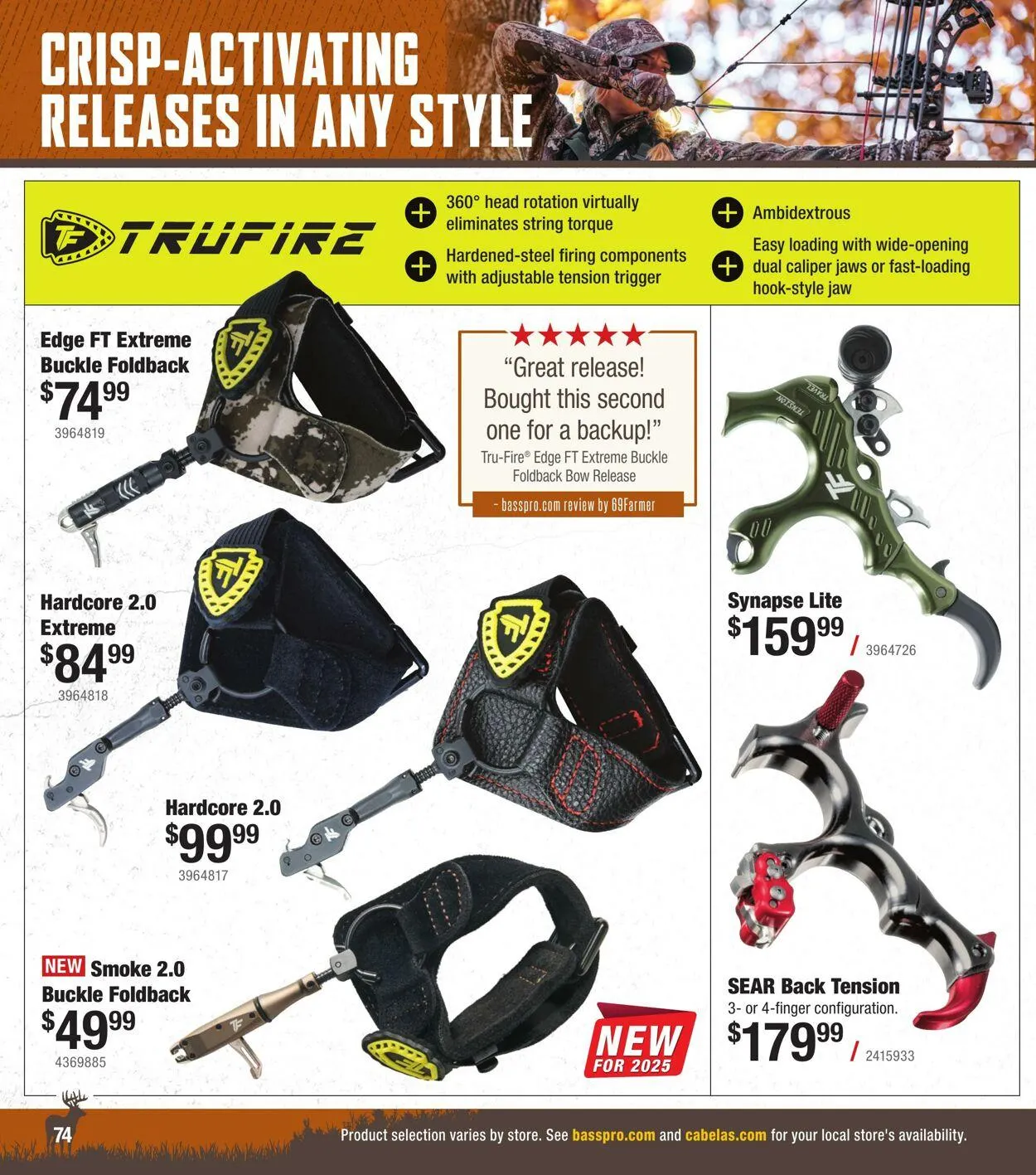 Bass Pro Current flyer from July 14 to July 28 2025 - flyer page 74