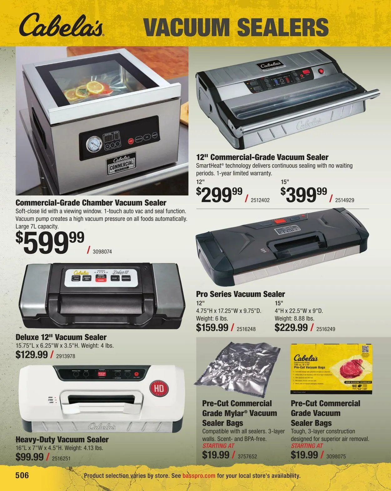 Bass Pro Current flyer from April 7 to April 21 2025 - flyer page 506