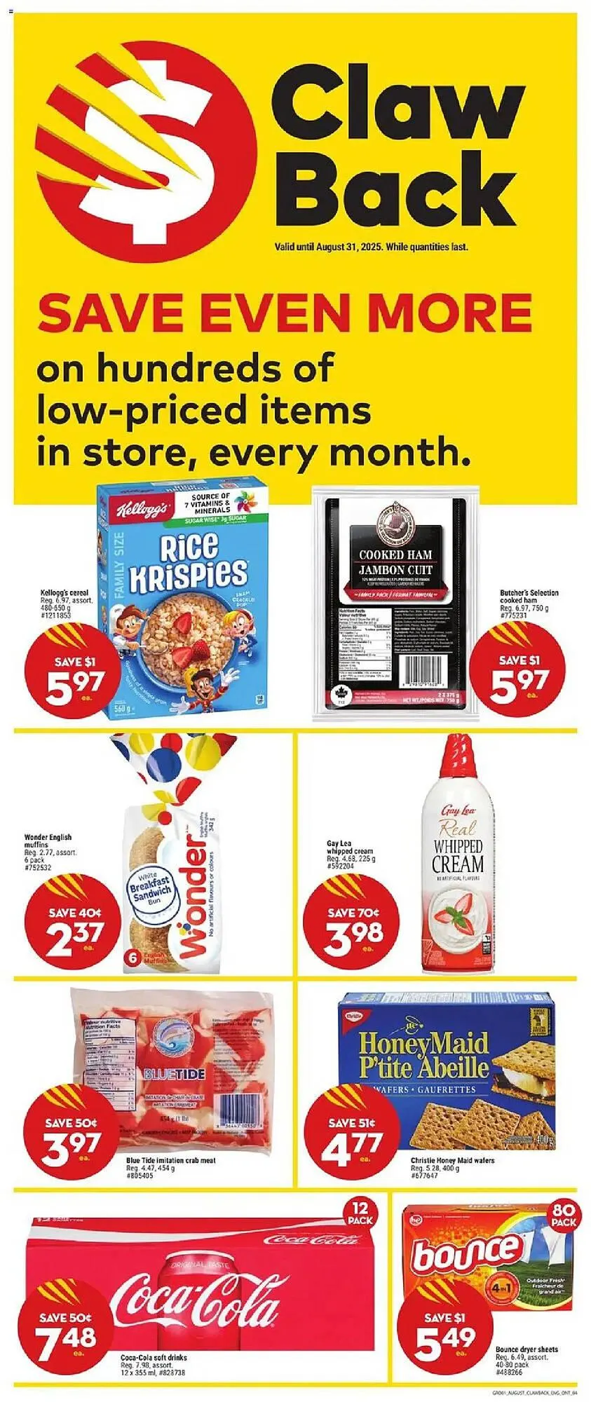 Giant Tiger flyer from August 5 to August 11 2025 - flyer page 6