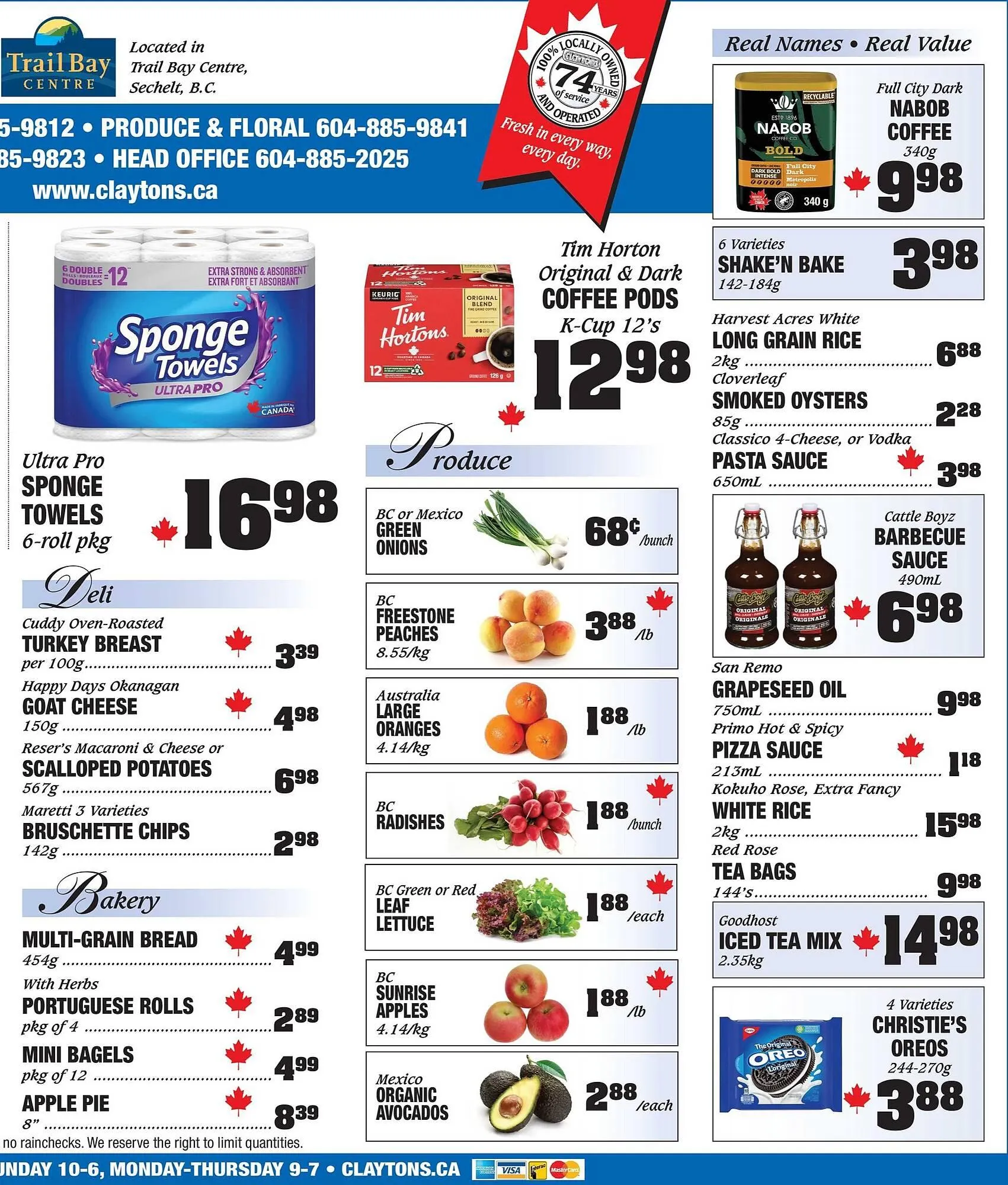 Claytons Heritage Market flyer from August 15 to August 21 2025 - flyer page 2