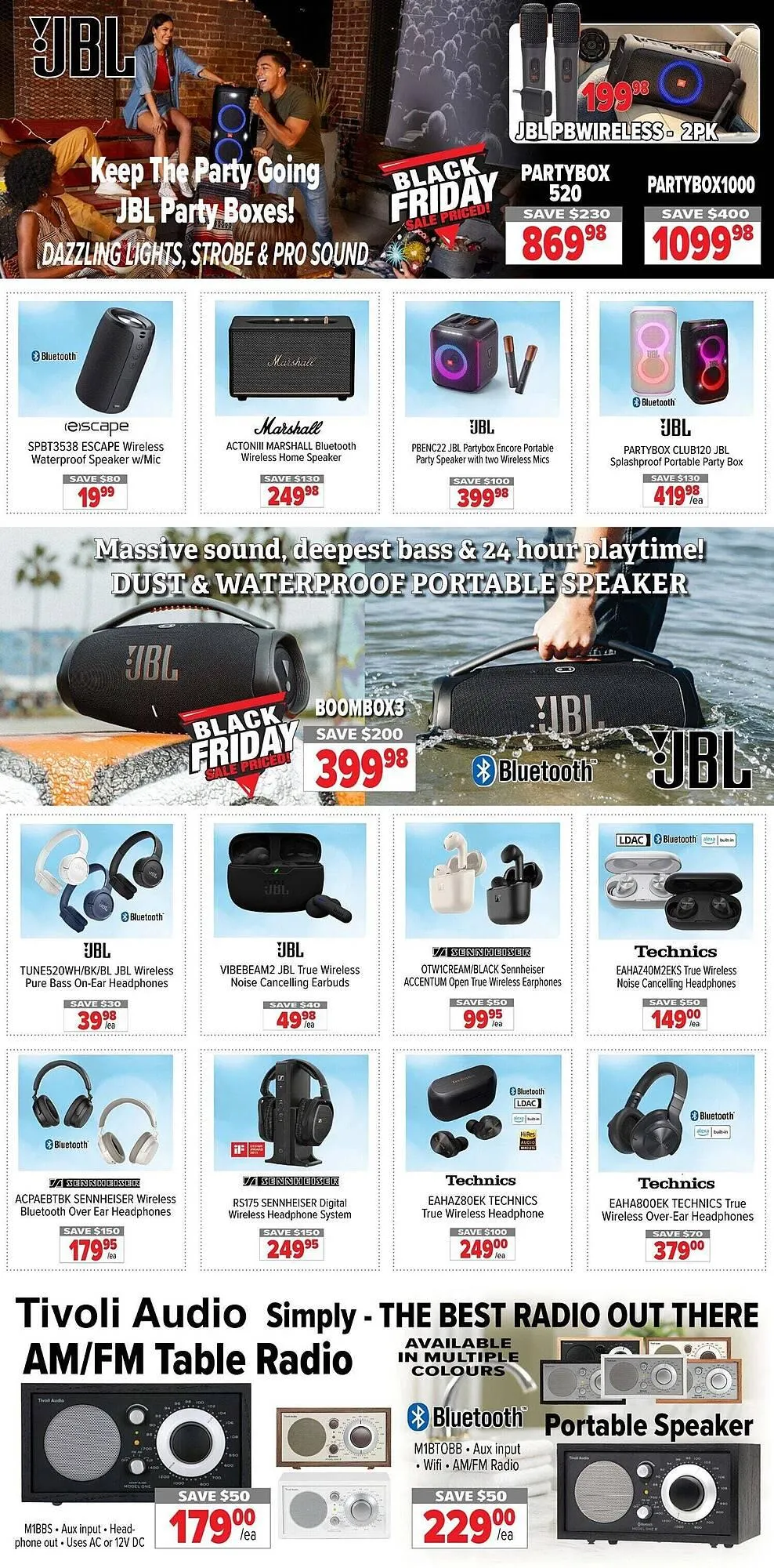 2001 Audio Video flyer from November 7 to November 14 2025 - flyer page 6