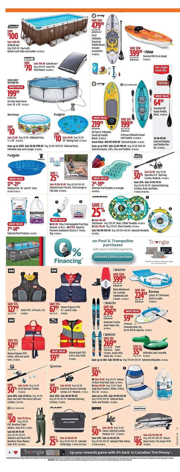 Canadian Tire flyer from June 19 to June 29 2025 - flyer page 8