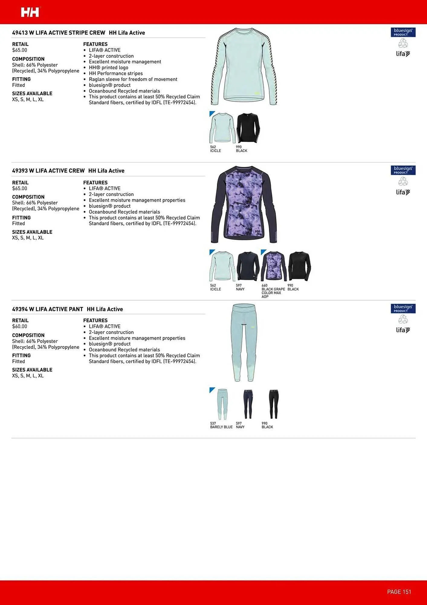 Helly Hansen flyer from September 11 to February 28 2026 - flyer page 151