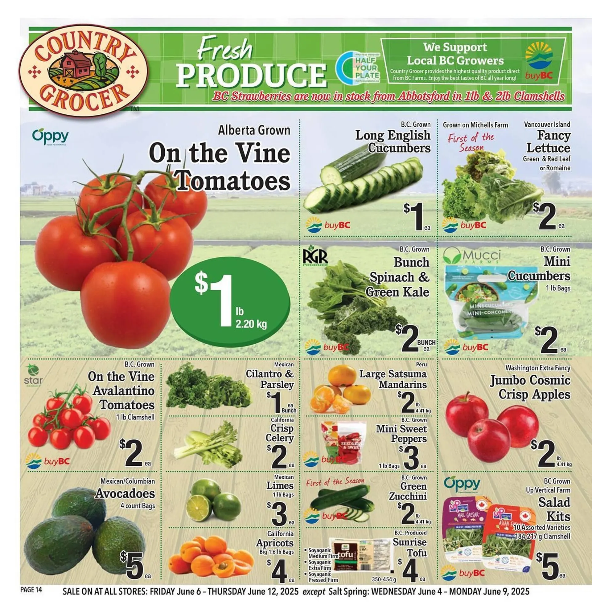 Country Grocer flyer from June 6 to June 12 2025 - flyer page 14