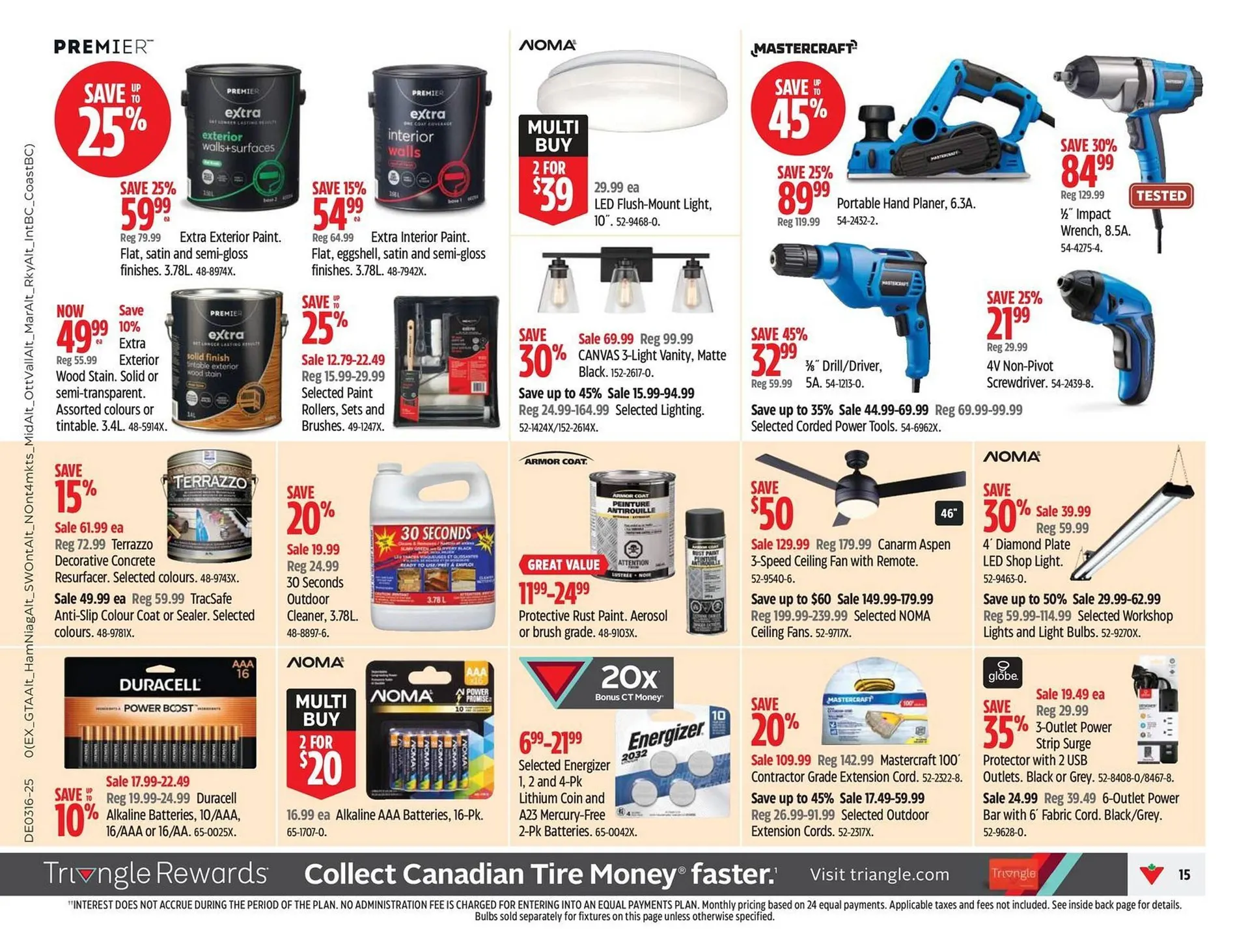 Canadian Tire flyer from April 10 to April 16 2025 - flyer page 15