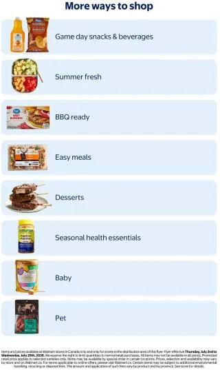Walmart Flyer from July 2 to July 29 2026 - flyer page 10