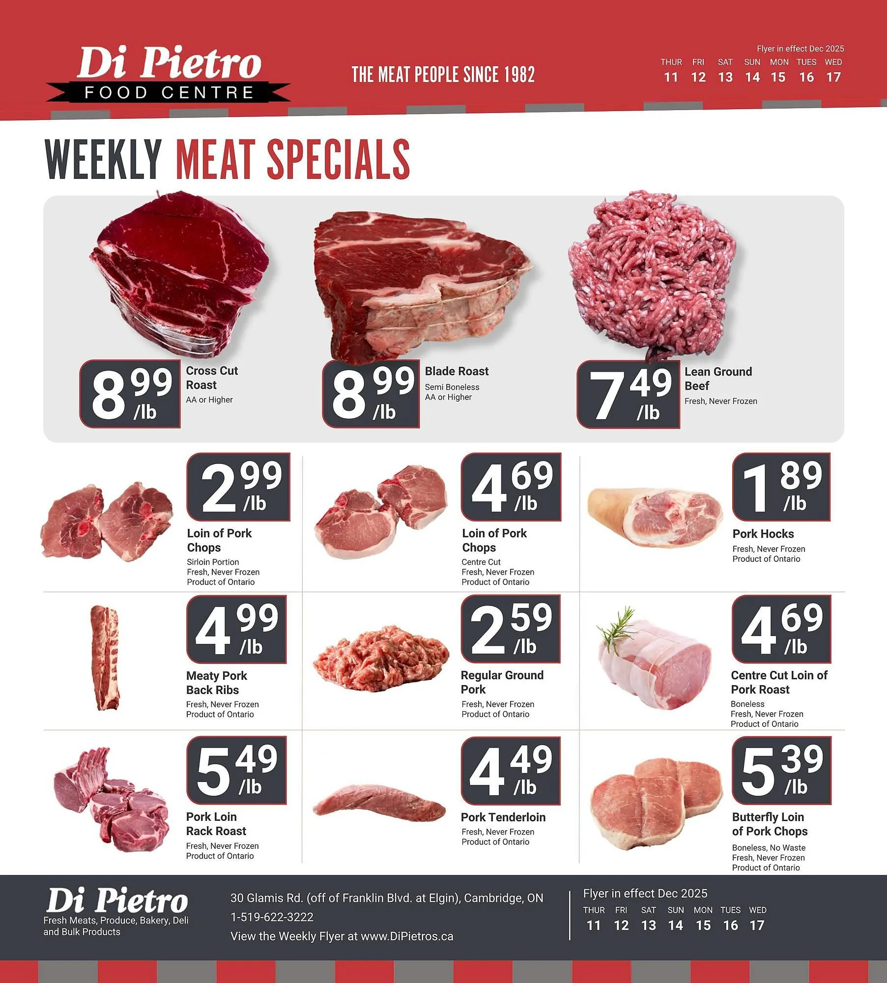 Di Pietro flyer from December 11 to December 17 2025 - flyer page 2