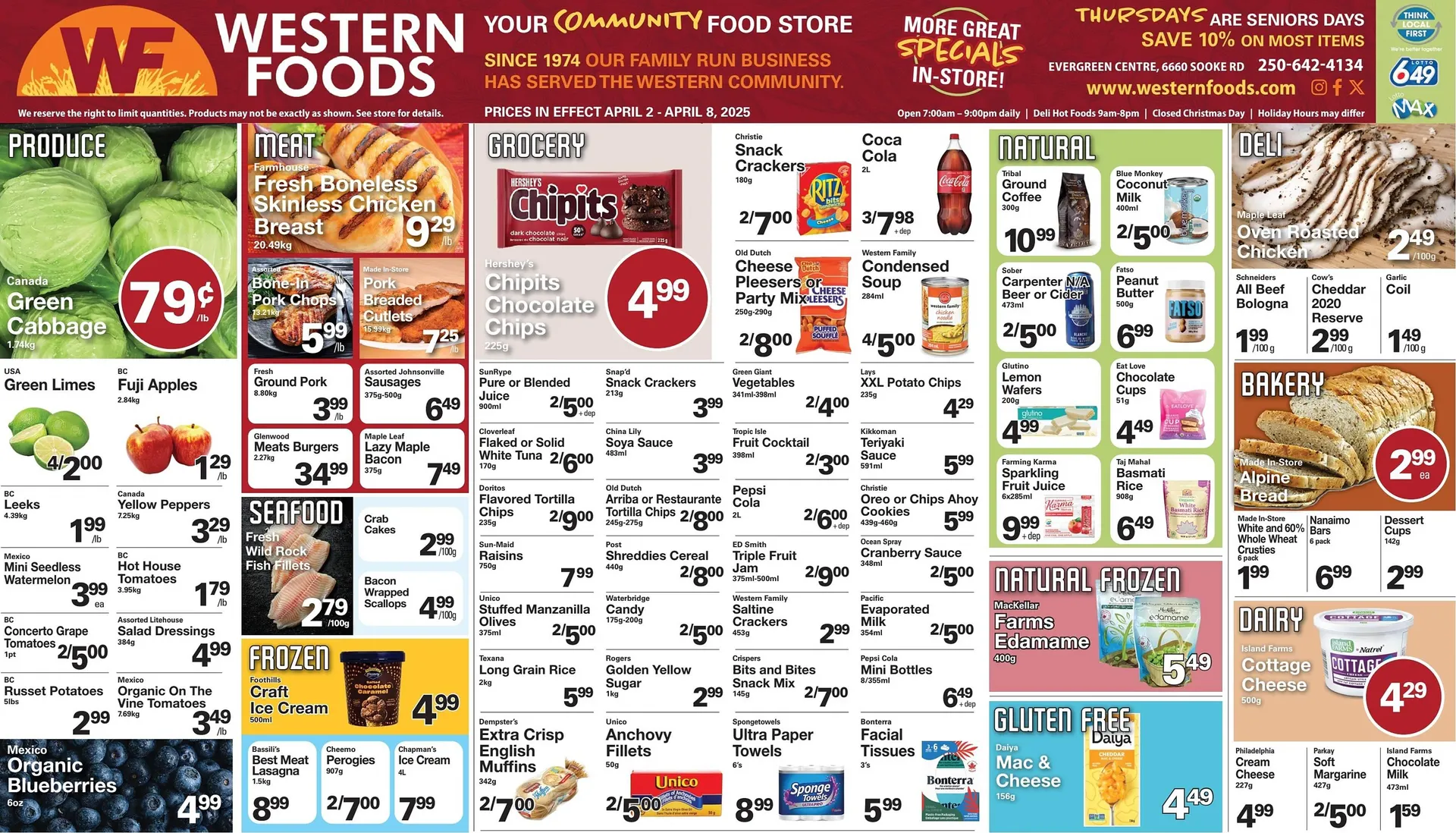 Western Foods flyer - 1