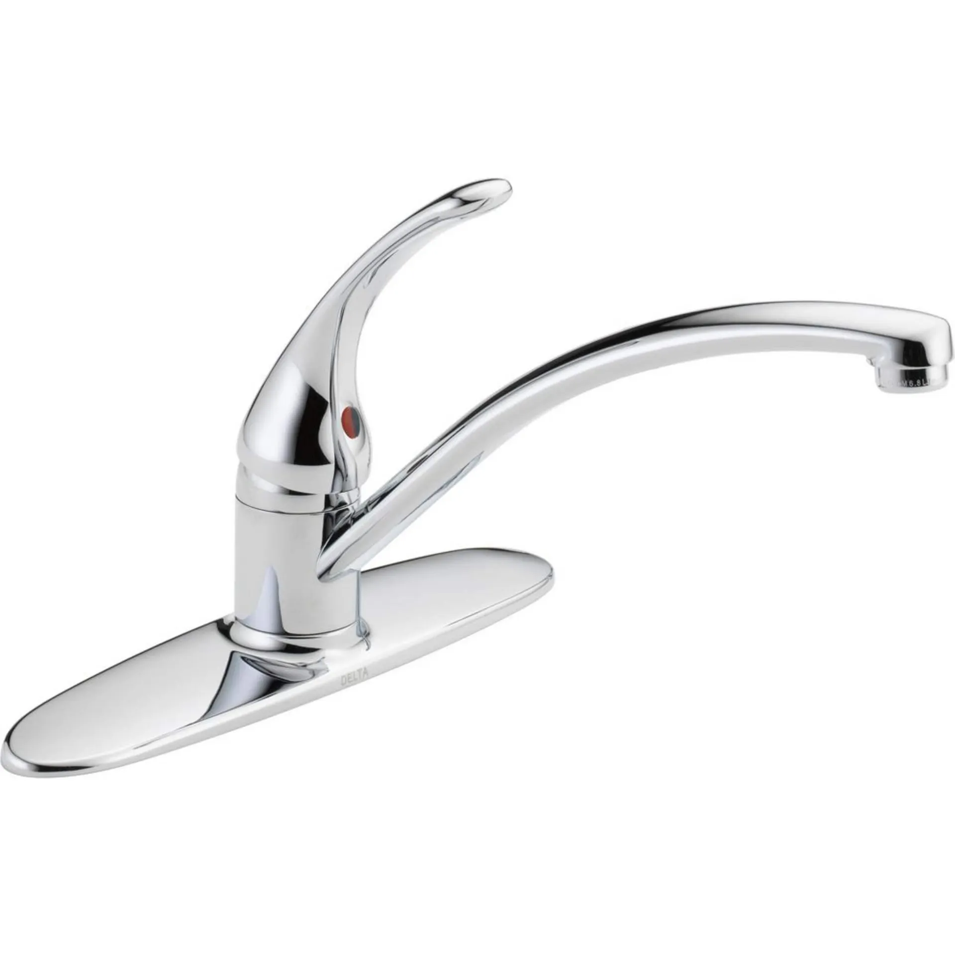 Delta Faucet Principals Single Handle Kitchen Faucet, Chrome
