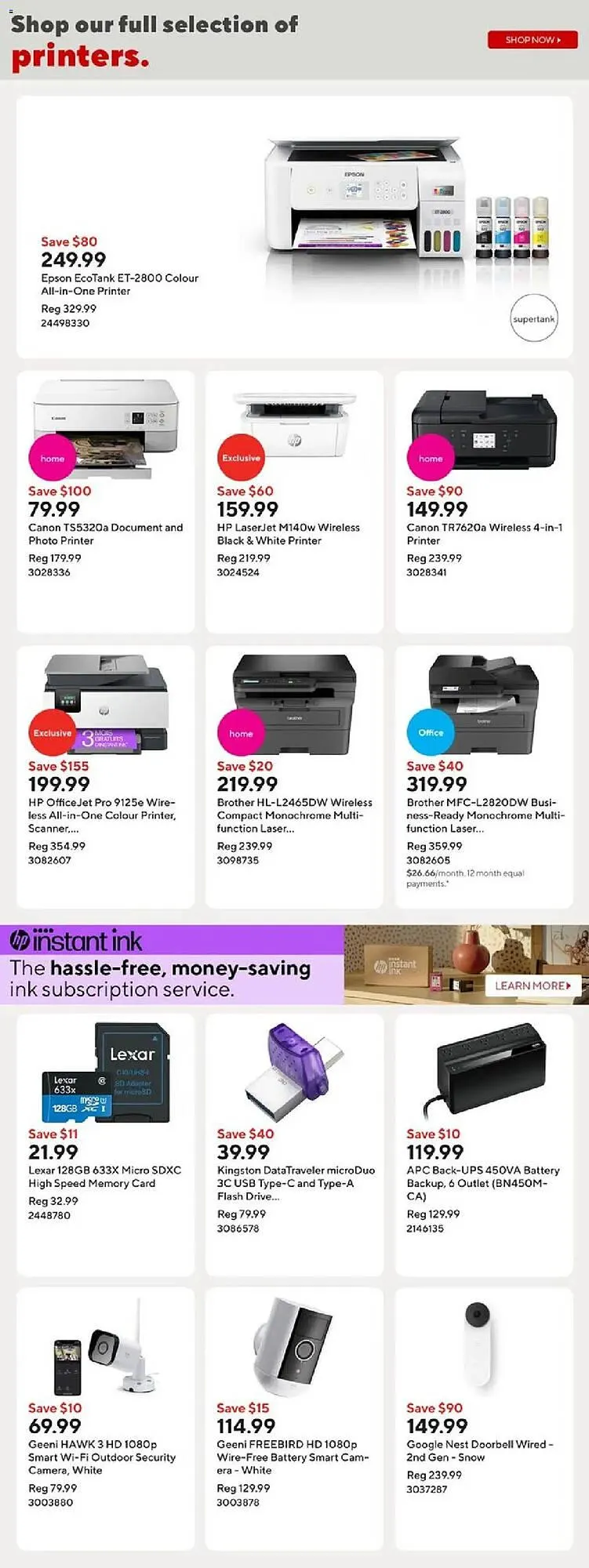 Staples flyer from July 25 to August 1 2025 - flyer page 11