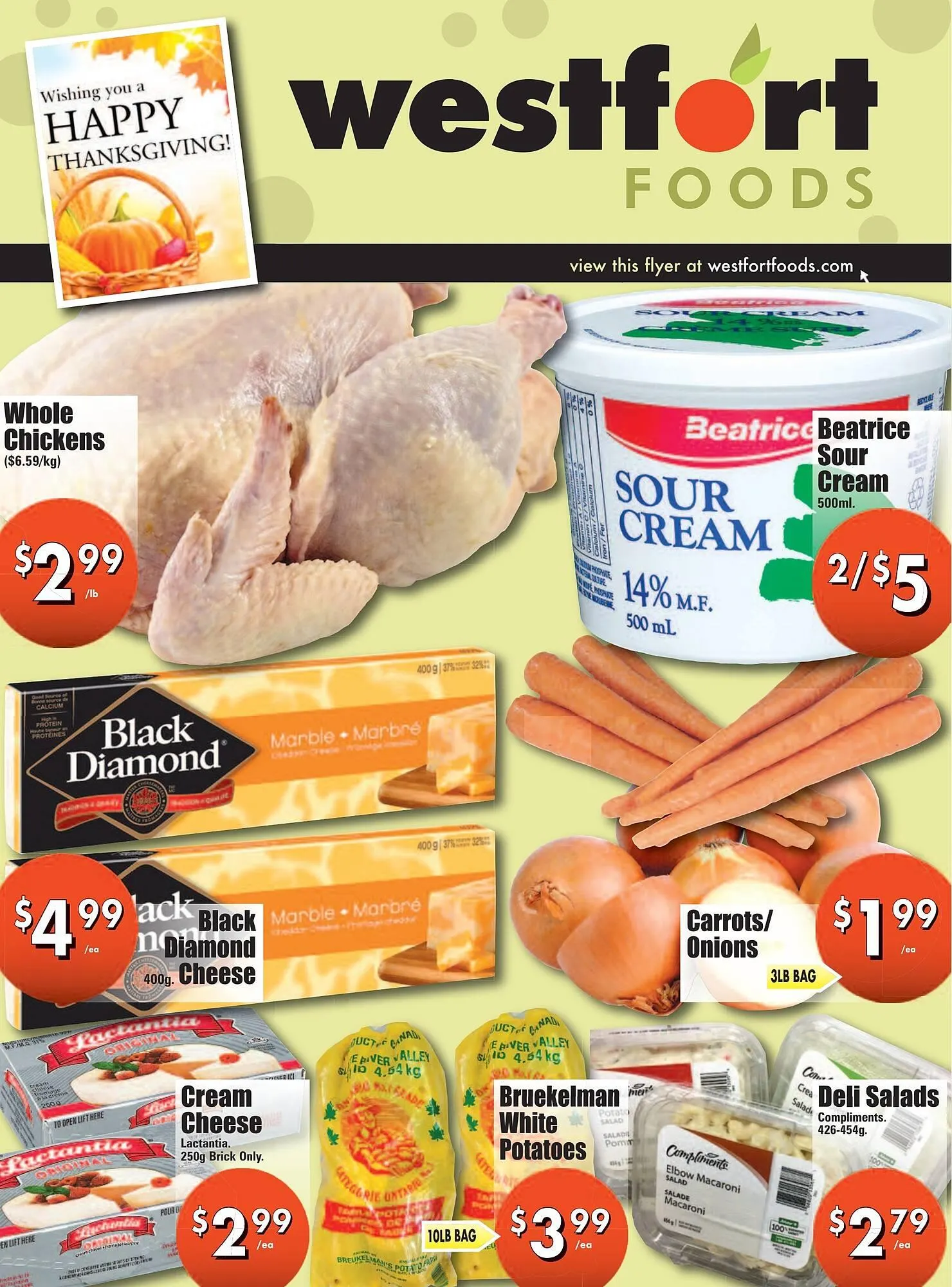 Westfort Foods flyer from October 10 to October 16 2025 - flyer page 1