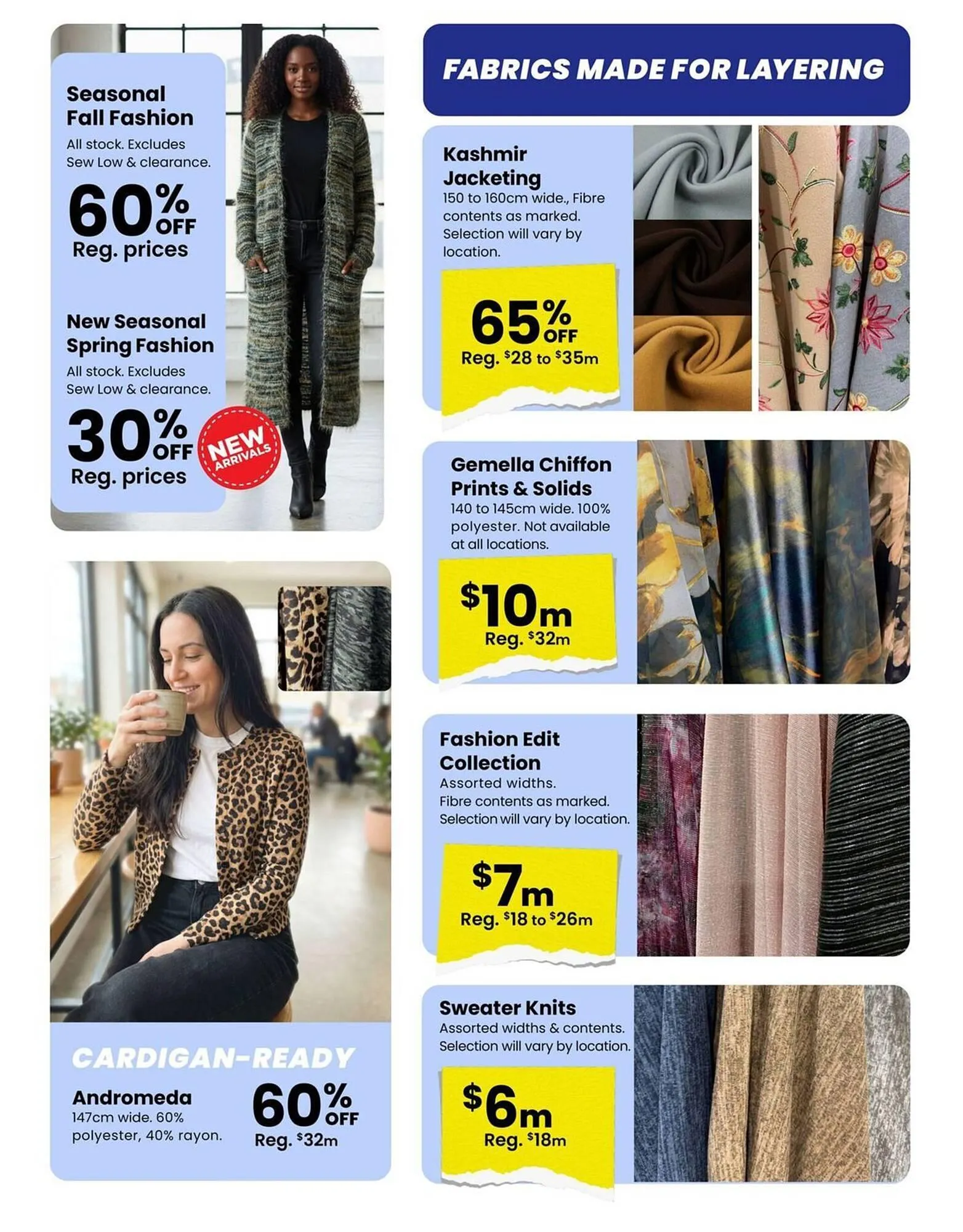 Fabricland flyer from February 1 to February 27 2026 - flyer page 3