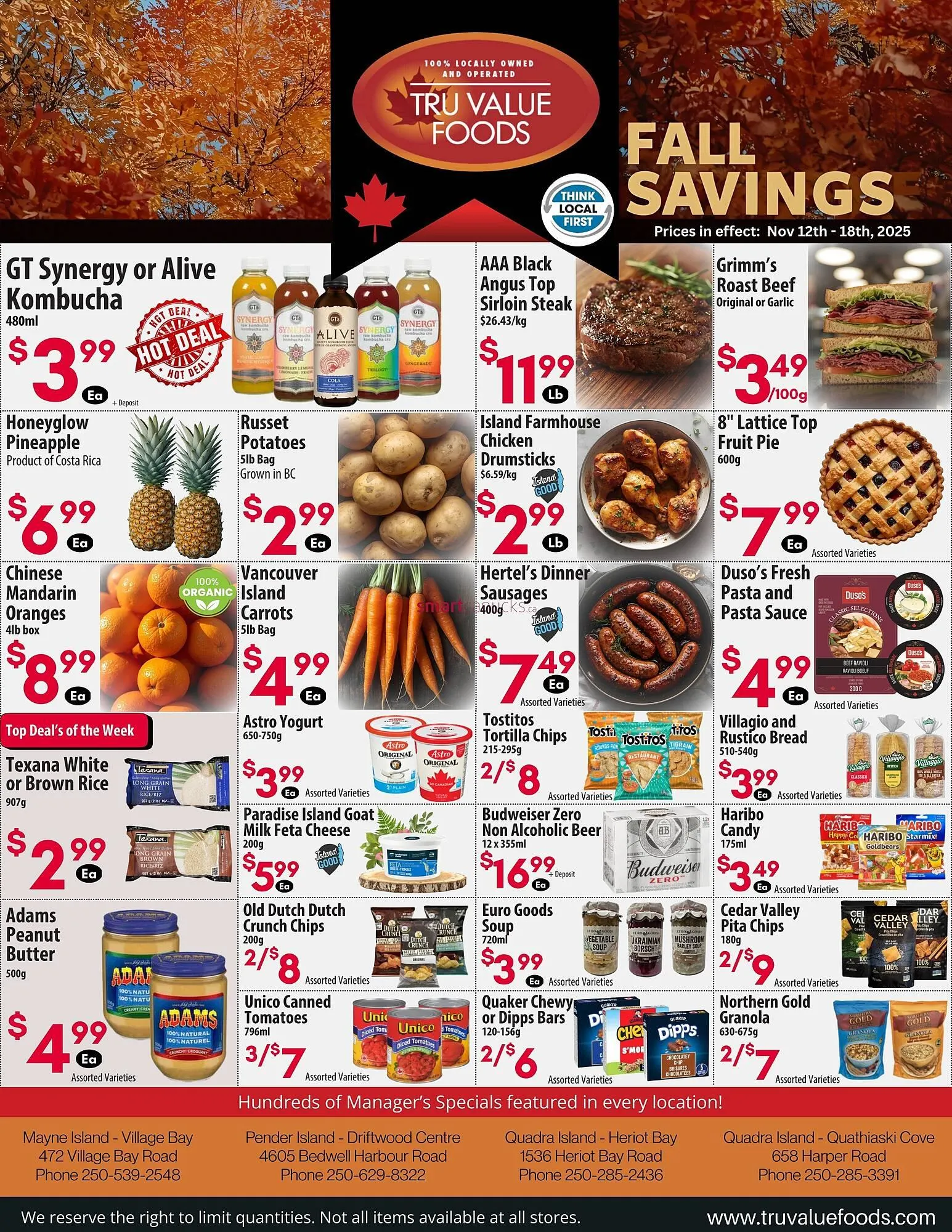 Tru Value Foods flyer from November 13 to December 10 2025 - flyer page 1