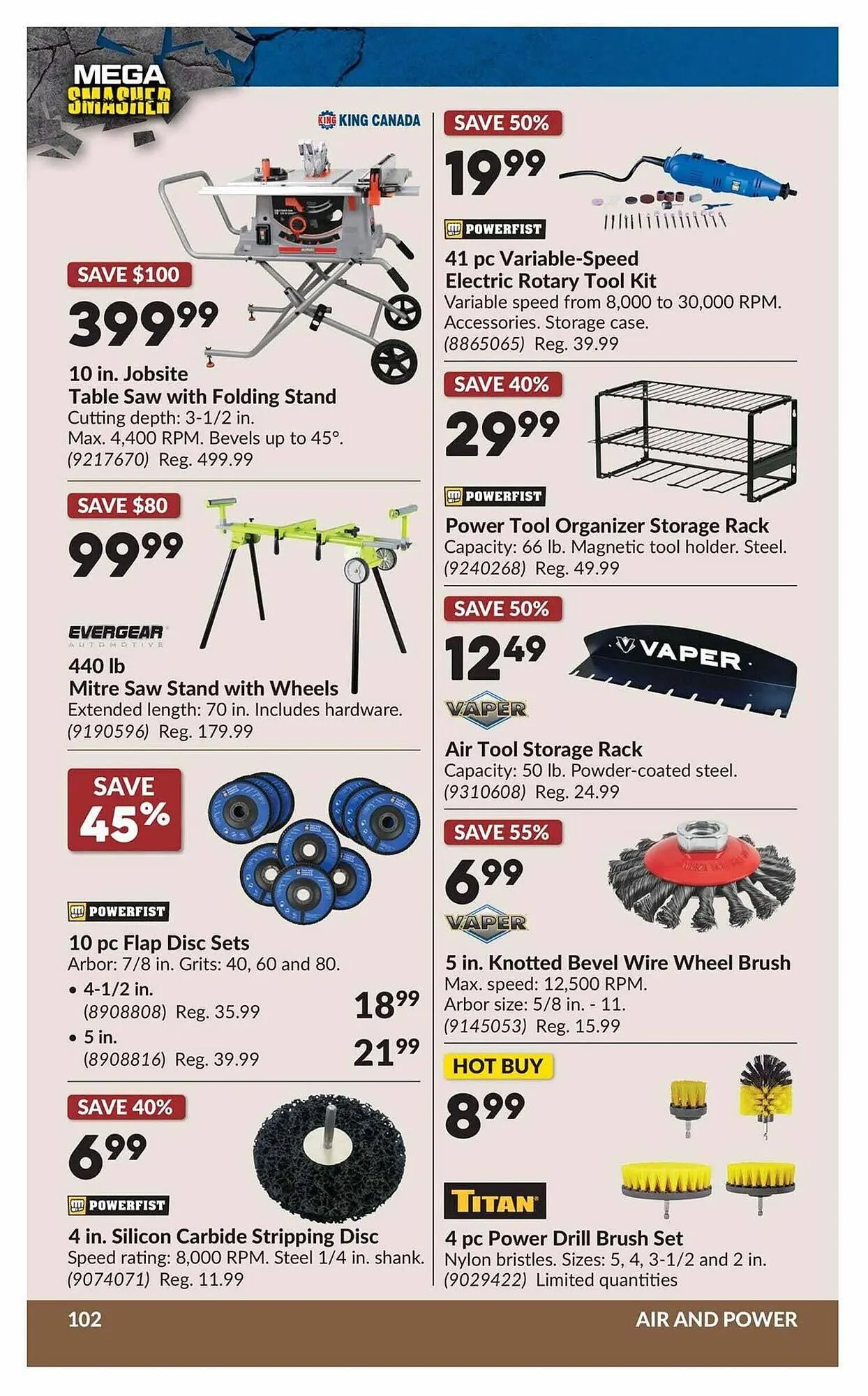 Princess Auto flyer from September 5 to September 12 2025 - flyer page 105