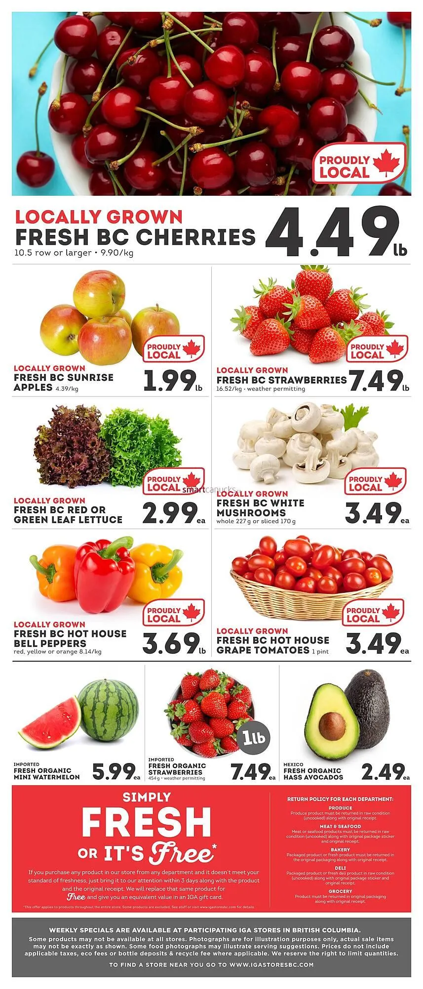 IGA flyer from August 14 to September 24 2025 - flyer page 6