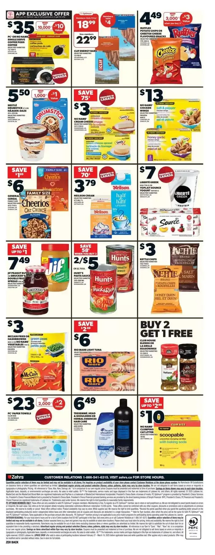 Zehrs Markets weeky flyer from March 13 to March 19 2025 - flyer page 4