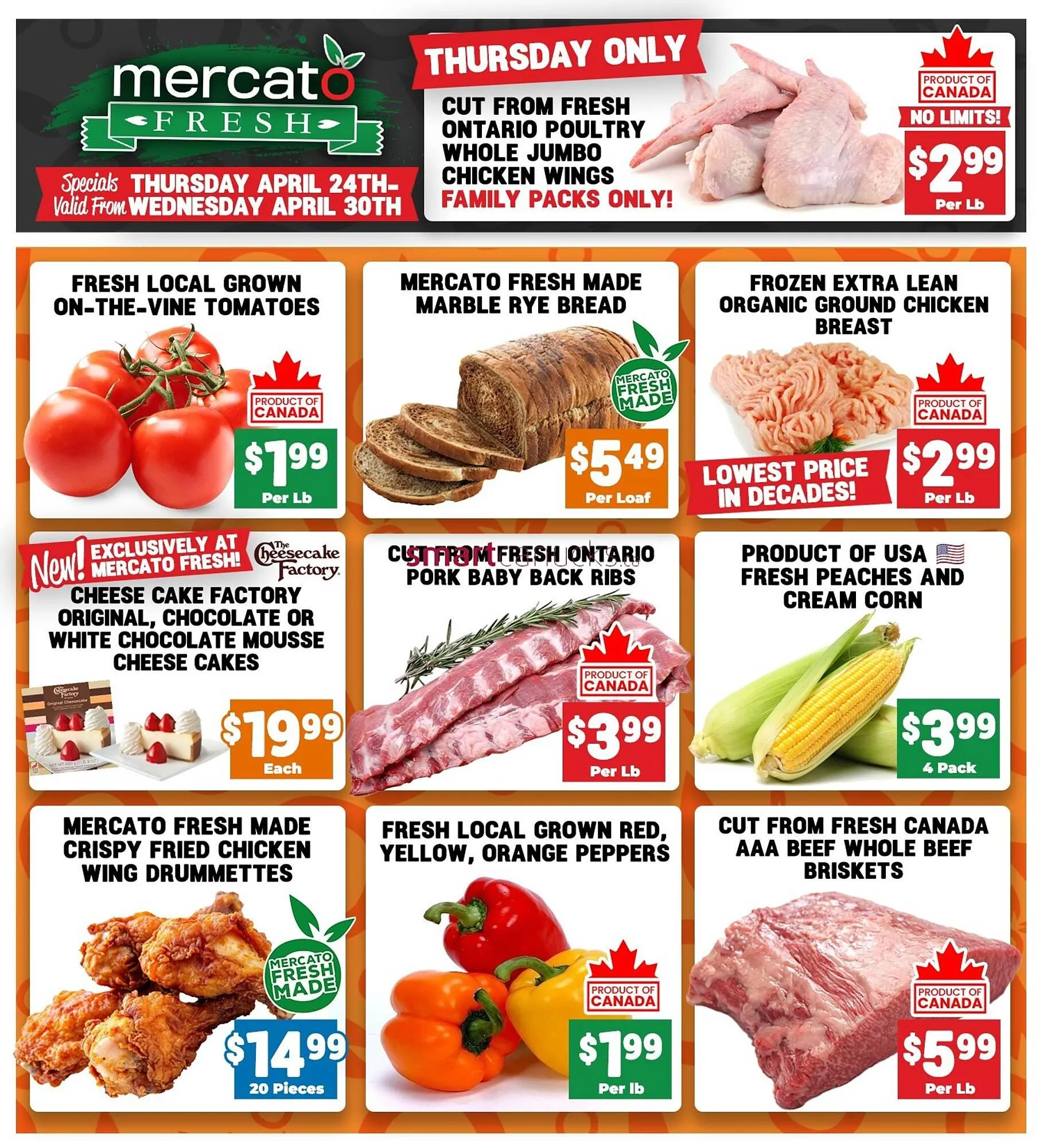 Mercato Fresh flyer from April 24 to May 1 2025 - flyer page 1