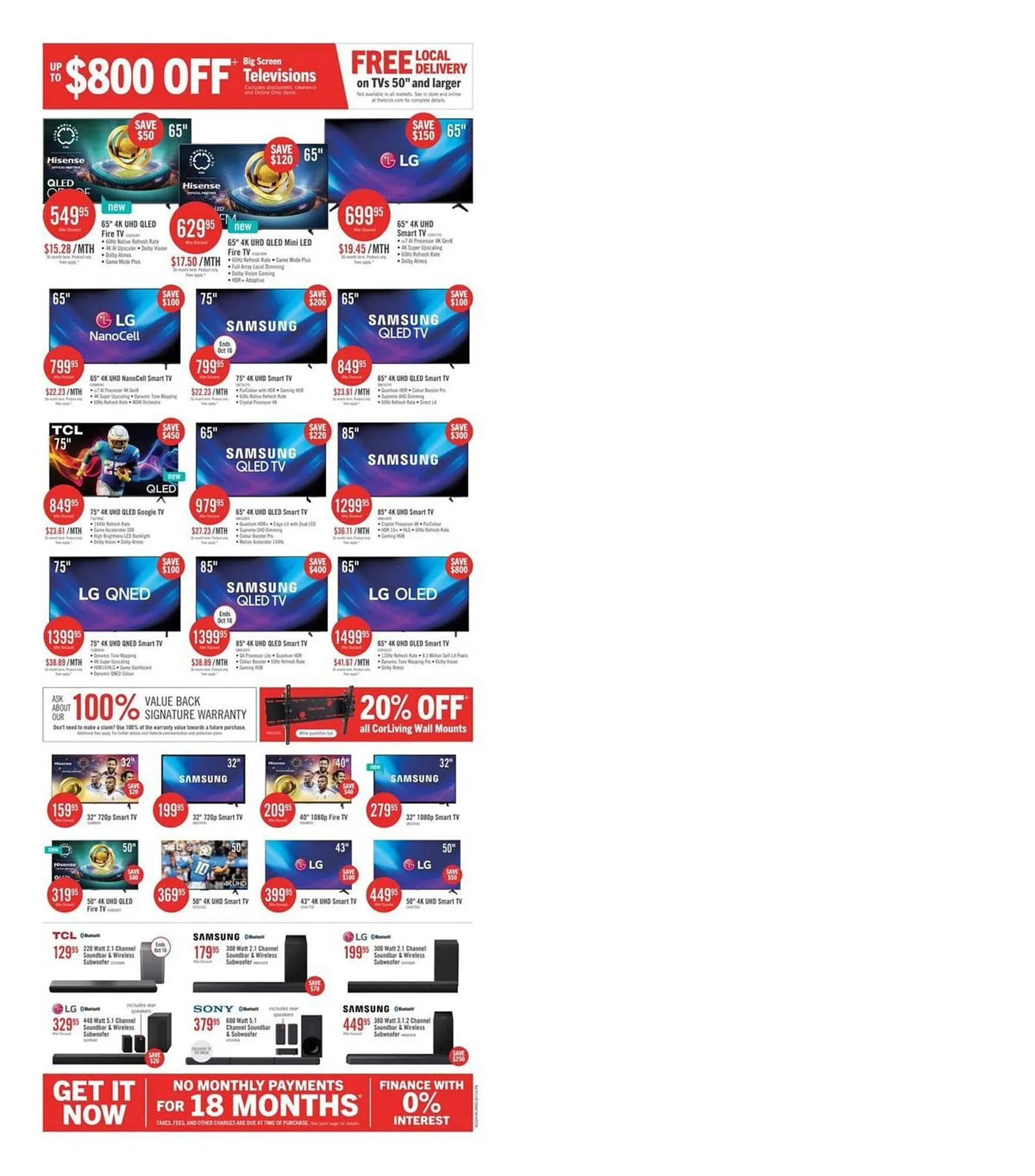 The Brick flyer from October 10 to October 13 2025 - flyer page 16