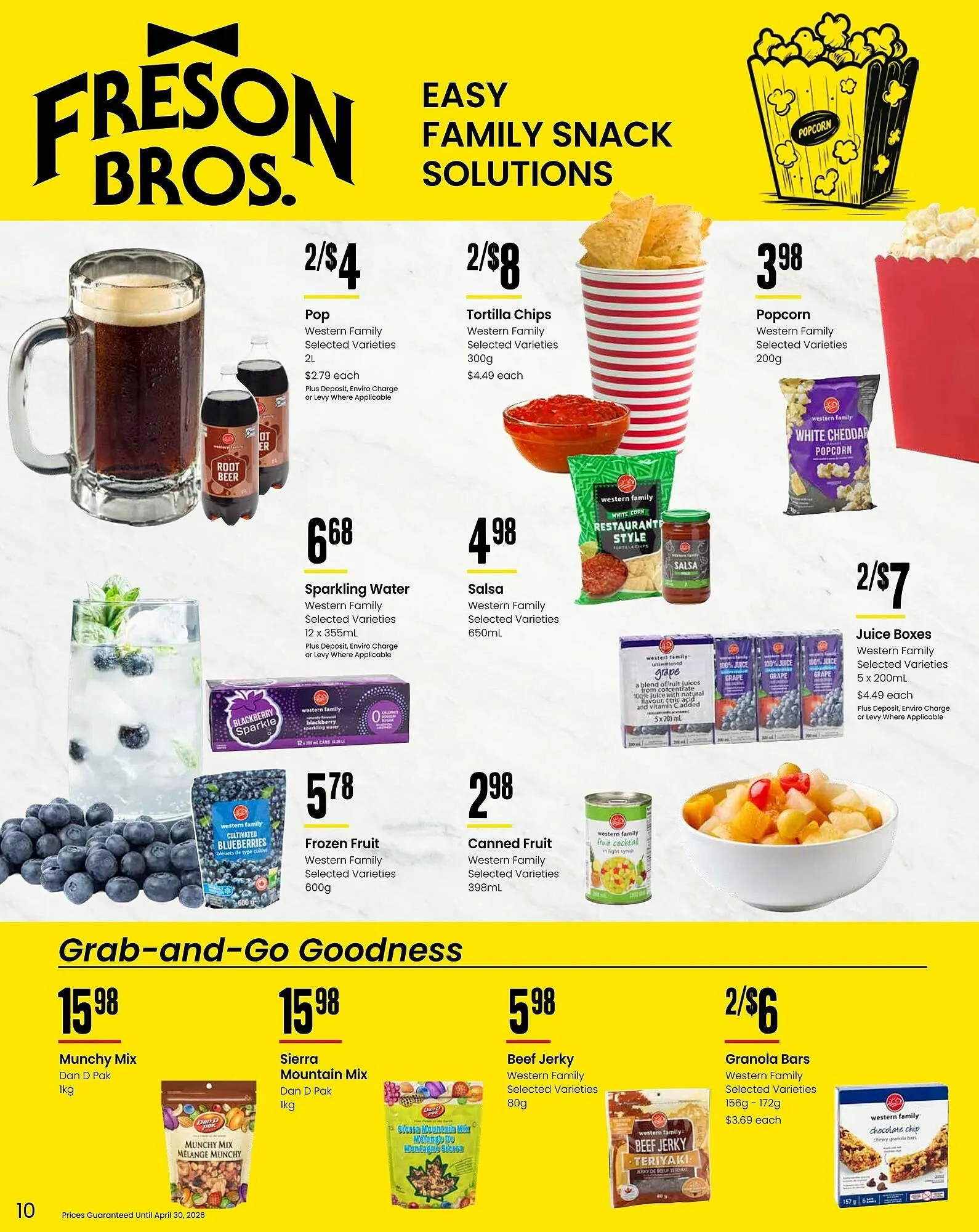 Freson Bros flyer from February 27 to April 30 2026 - flyer page 10