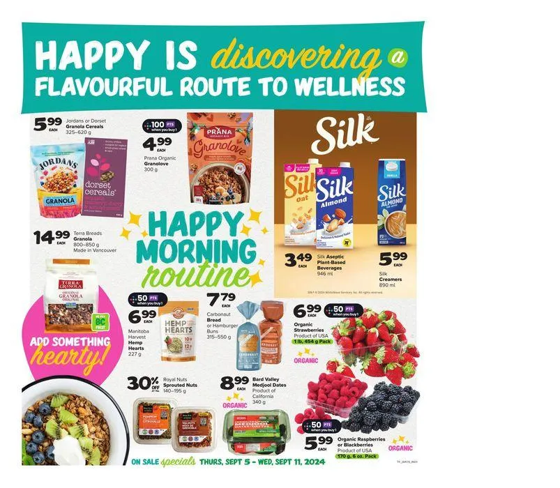 Current special promotions from September 5 to September 11 2024 - flyer page 9