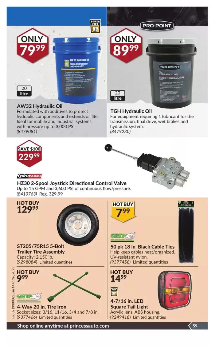 National Sale from January 14 to January 26 2025 - flyer page 64