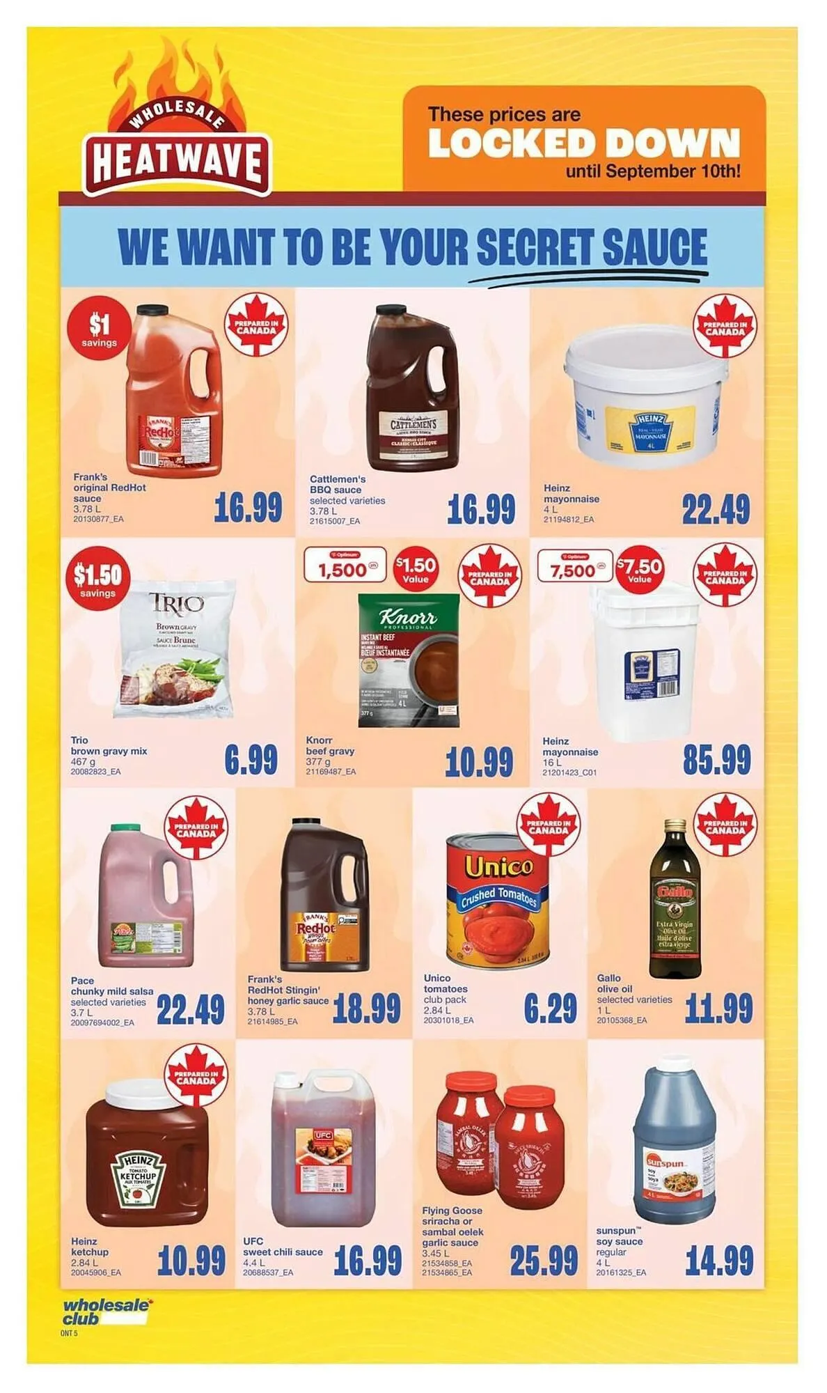 Wholesale Club flyer from July 31 to August 20 2025 - flyer page 10