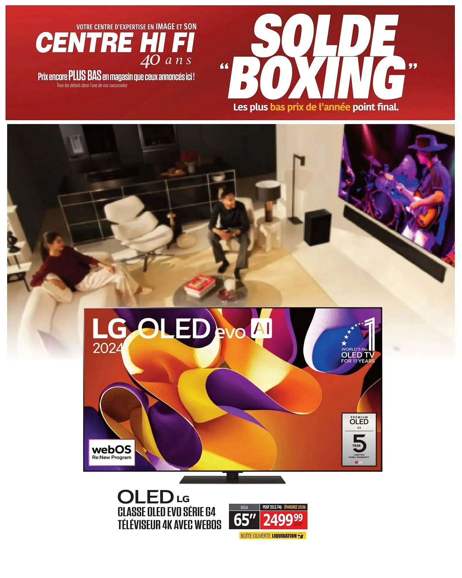 Centre Hi-Fi flyer from January 9 to January 15 2026 - flyer page 37