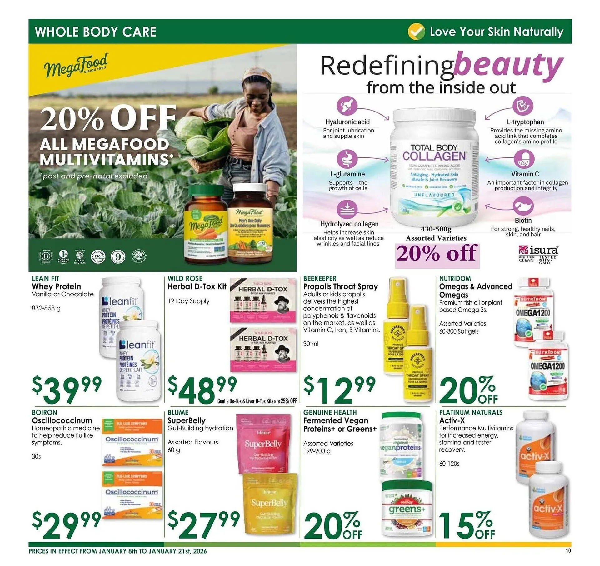 Nature's Emporium flyer from January 8 to January 15 2026 - flyer page 10