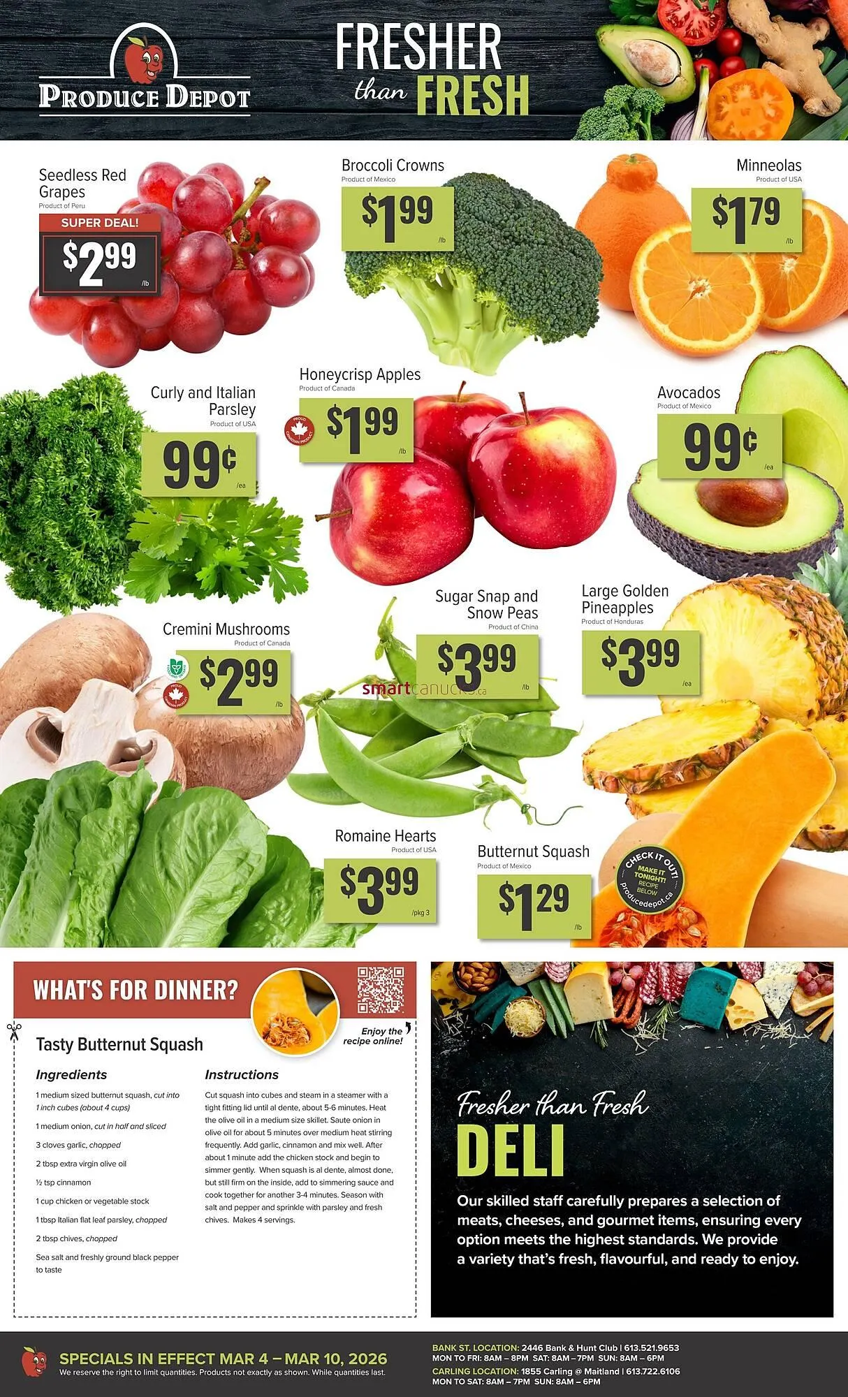 Produce Depot flyer from March 4 to March 10 2026 - flyer page 1
