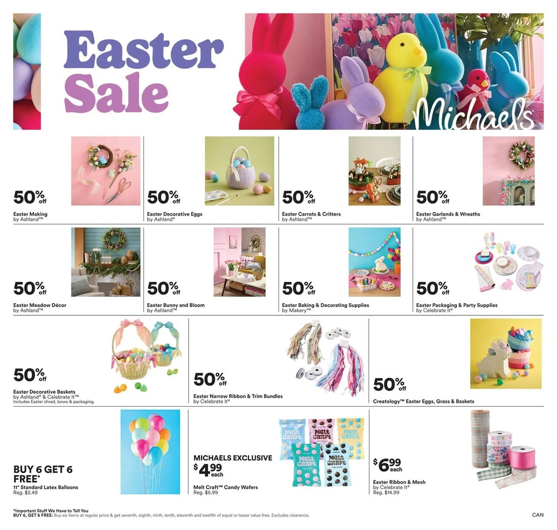 Michaels flyer from March 20 to March 26 2026 - flyer page 1