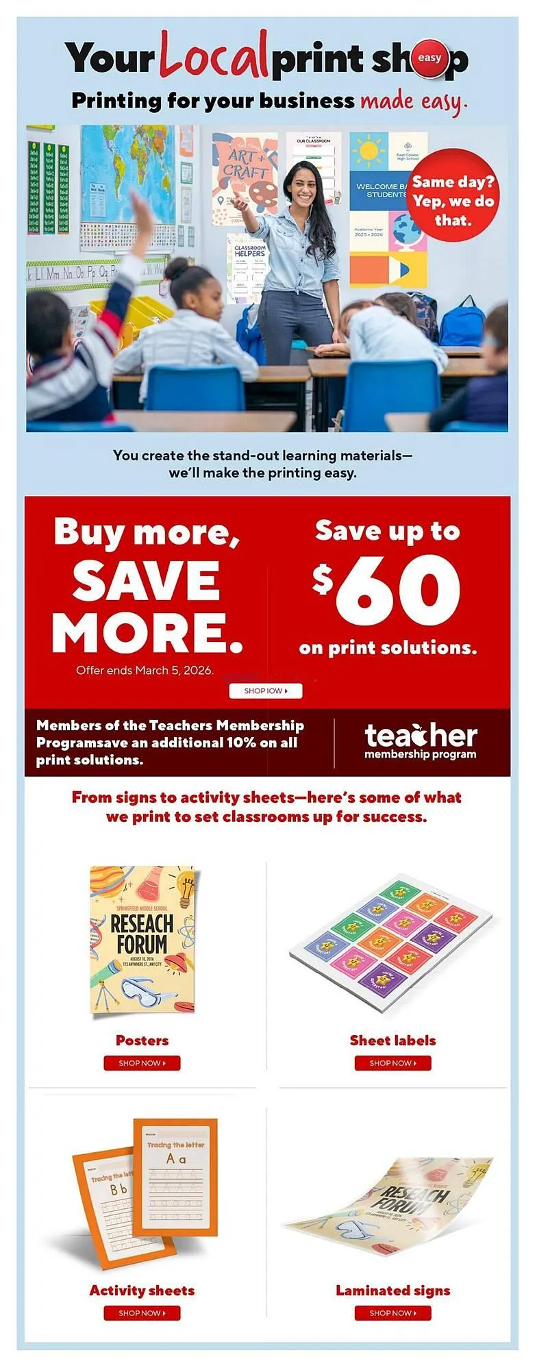 Staples flyer from February 9 to February 11 2026 - flyer page 4