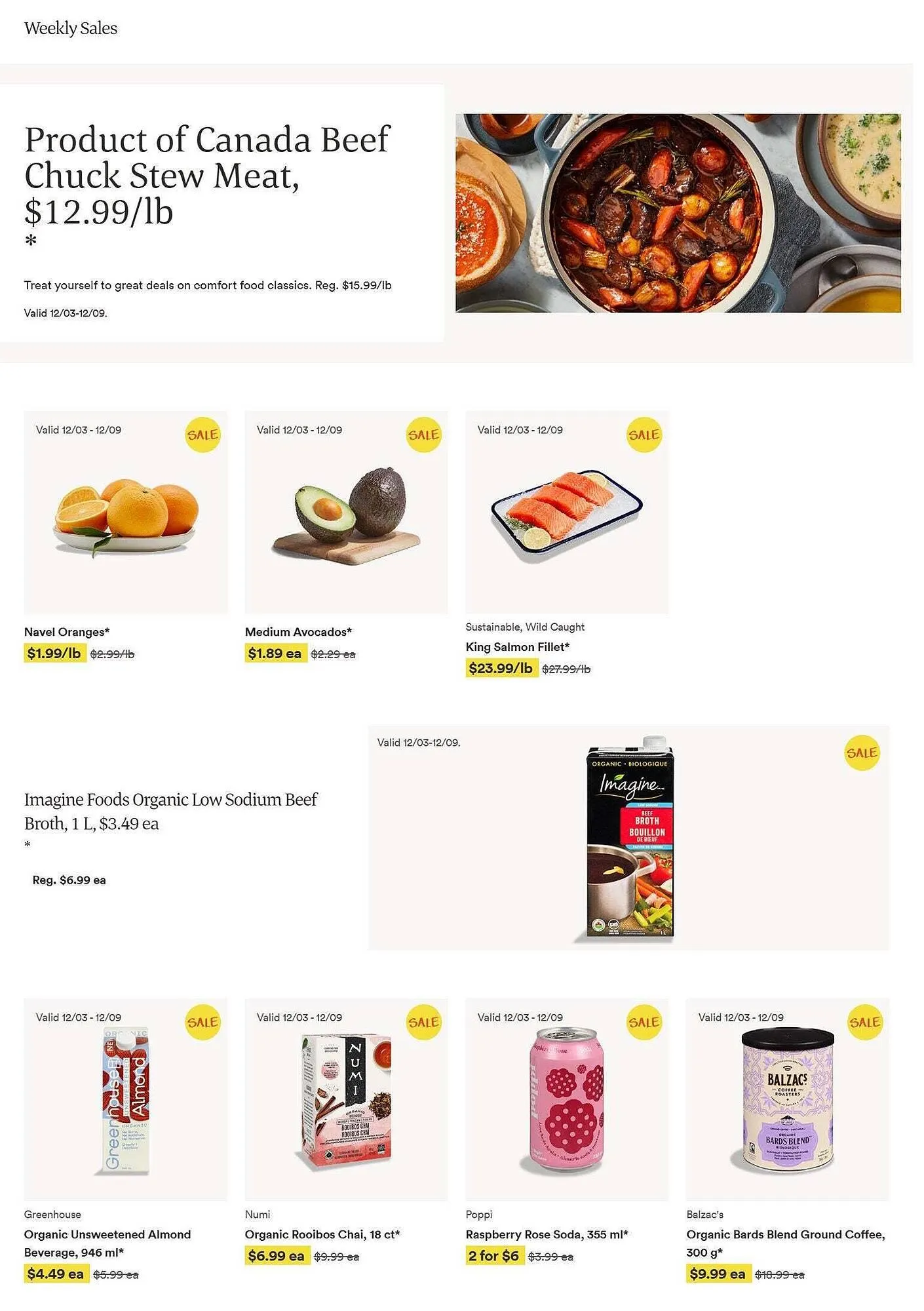 Whole Foods Market flyer from December 4 to December 11 2025 - flyer page 1