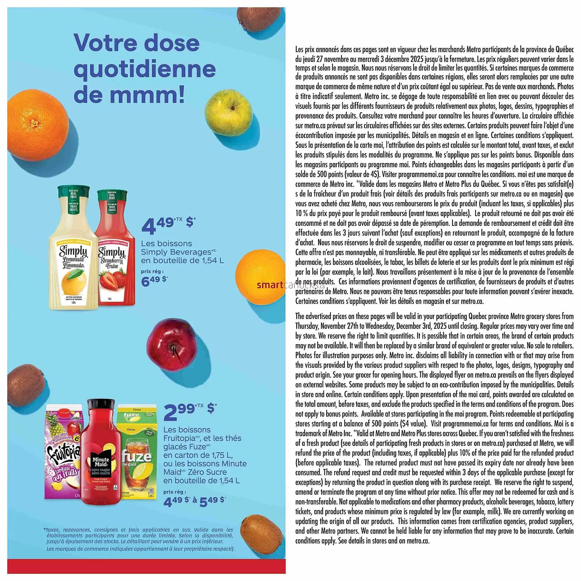 Metro flyer from November 27 to December 3 2025 - flyer page 23