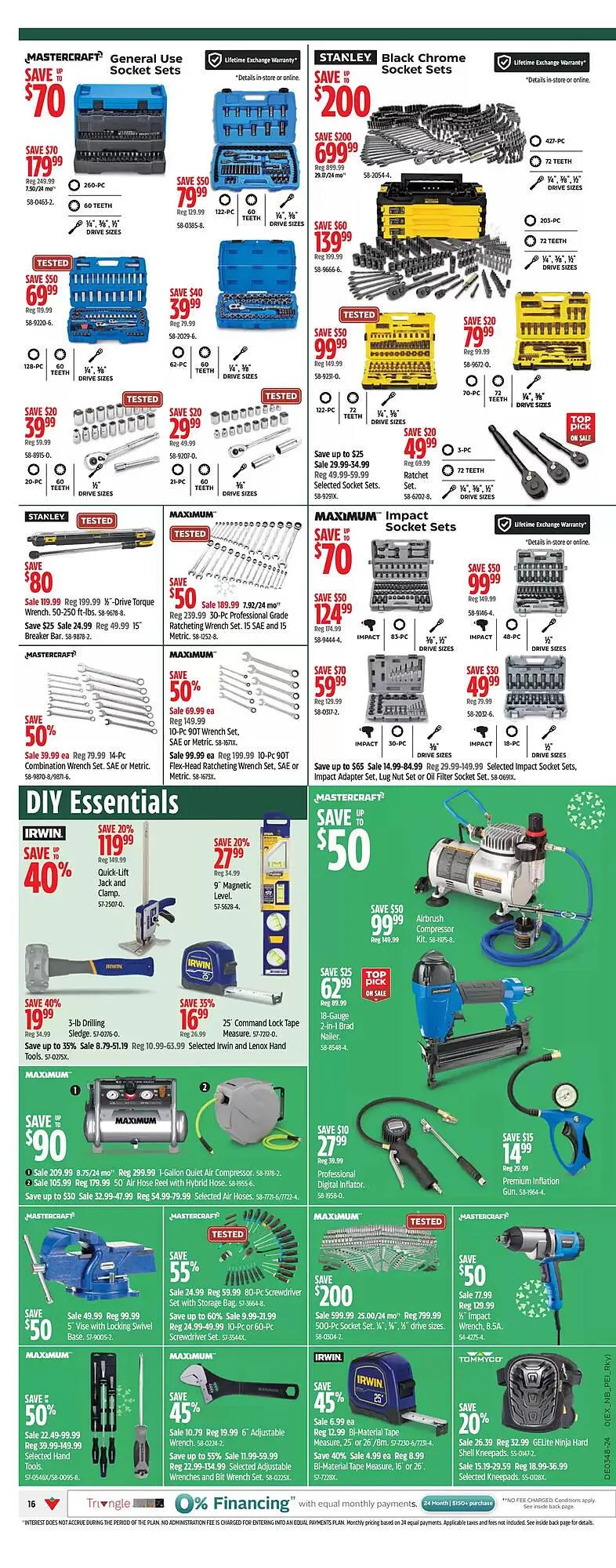 Canadian Tire flyer from November 21 to November 28 2024 - flyer page 16