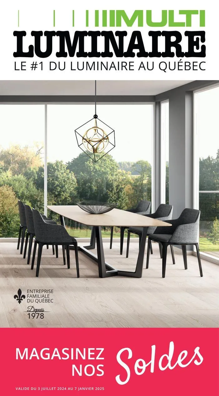 Magasinez Nos Soldes from July 24 to January 7 2025 - flyer page 1