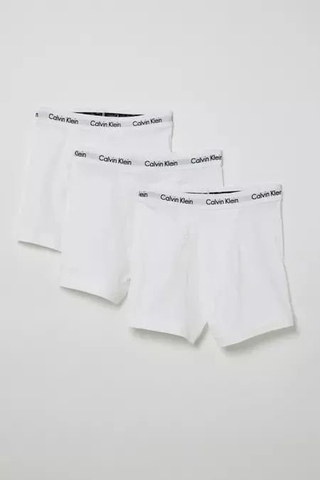 Calvin Klein Solid Boxer Brief 3-Pack