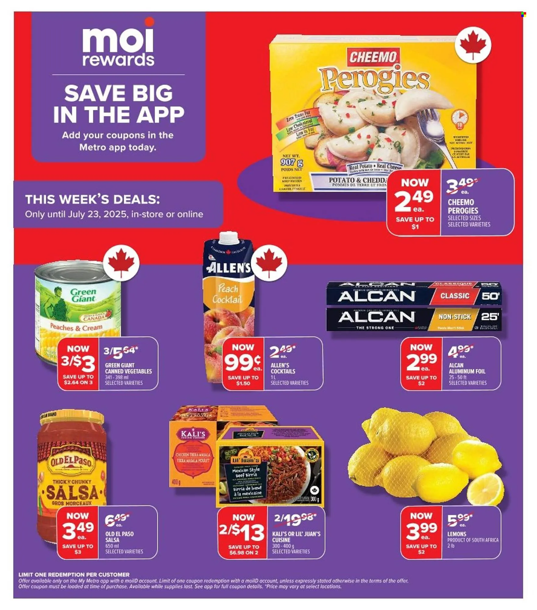 Metro flyer from July 17 to July 23 2025 - flyer page 4