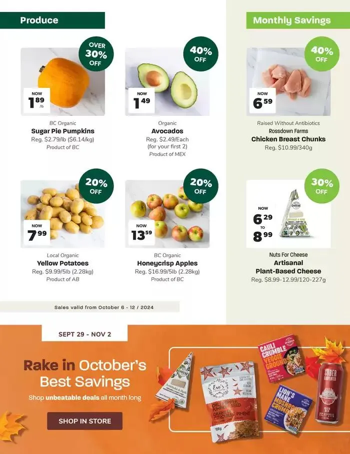 Weekly Deals from October 7 to October 12 2024 - flyer page 2