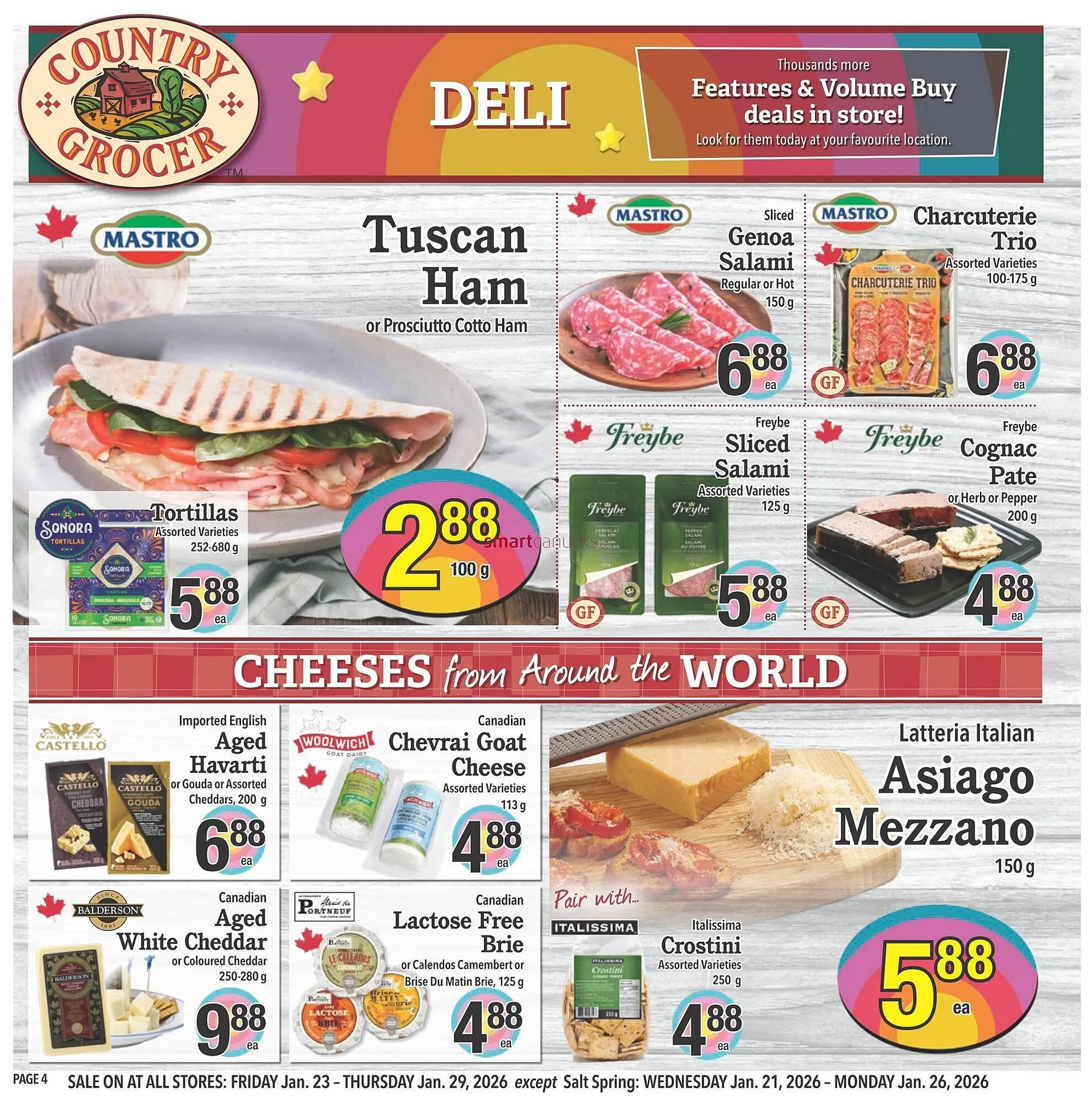 Country Grocer flyer from January 23 to January 29 2026 - flyer page 4