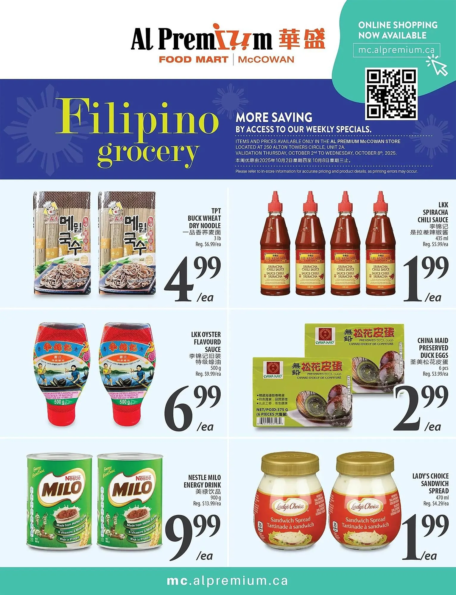 Al Premium Food Mart flyer from October 2 to October 8 2025 - flyer page 4