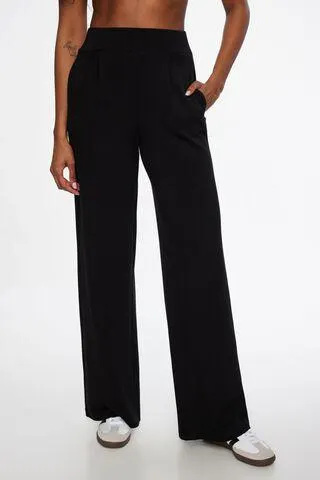 Scuba Pleated Pants
