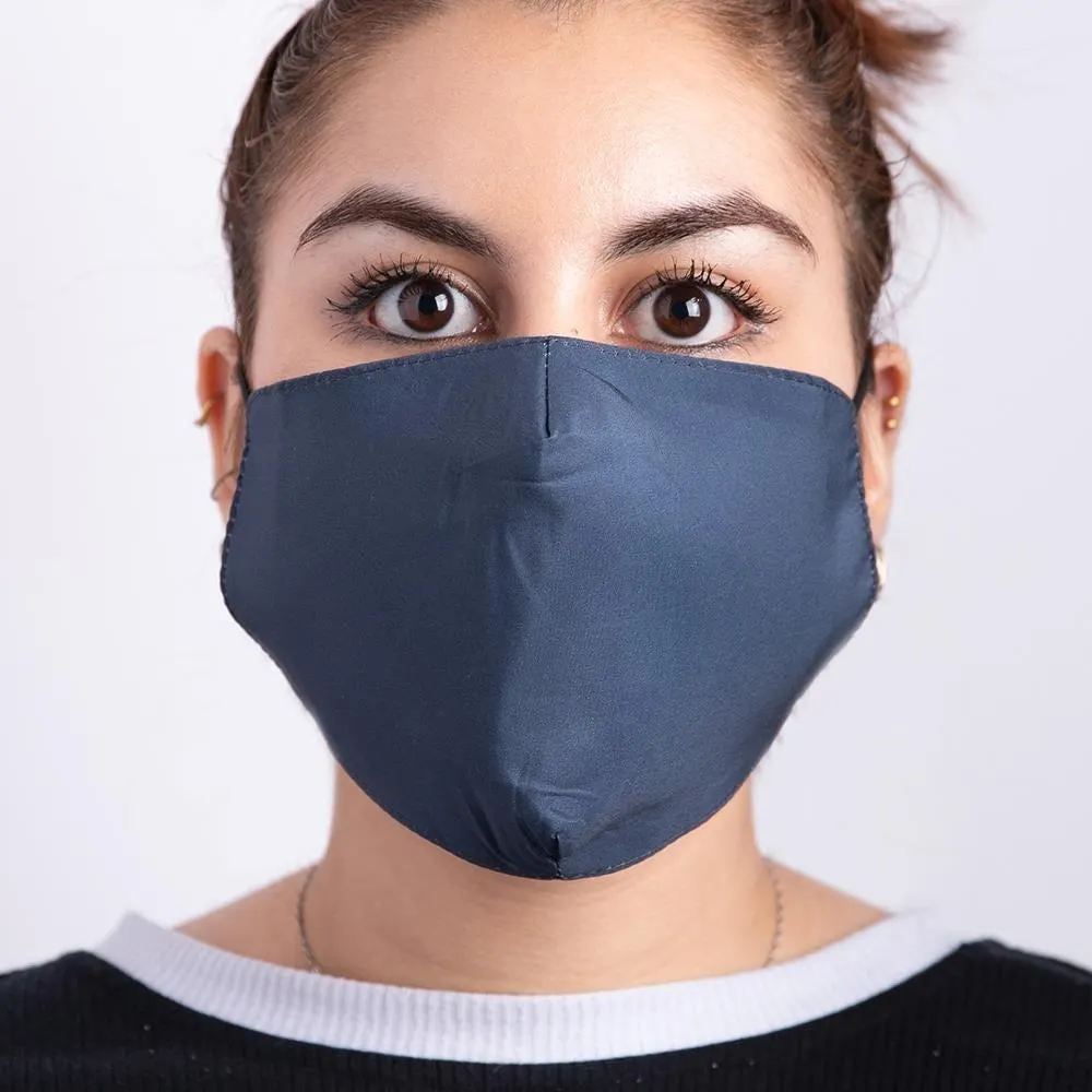 Harman Decorative 'Solid' Adult Face Mask (Navy)