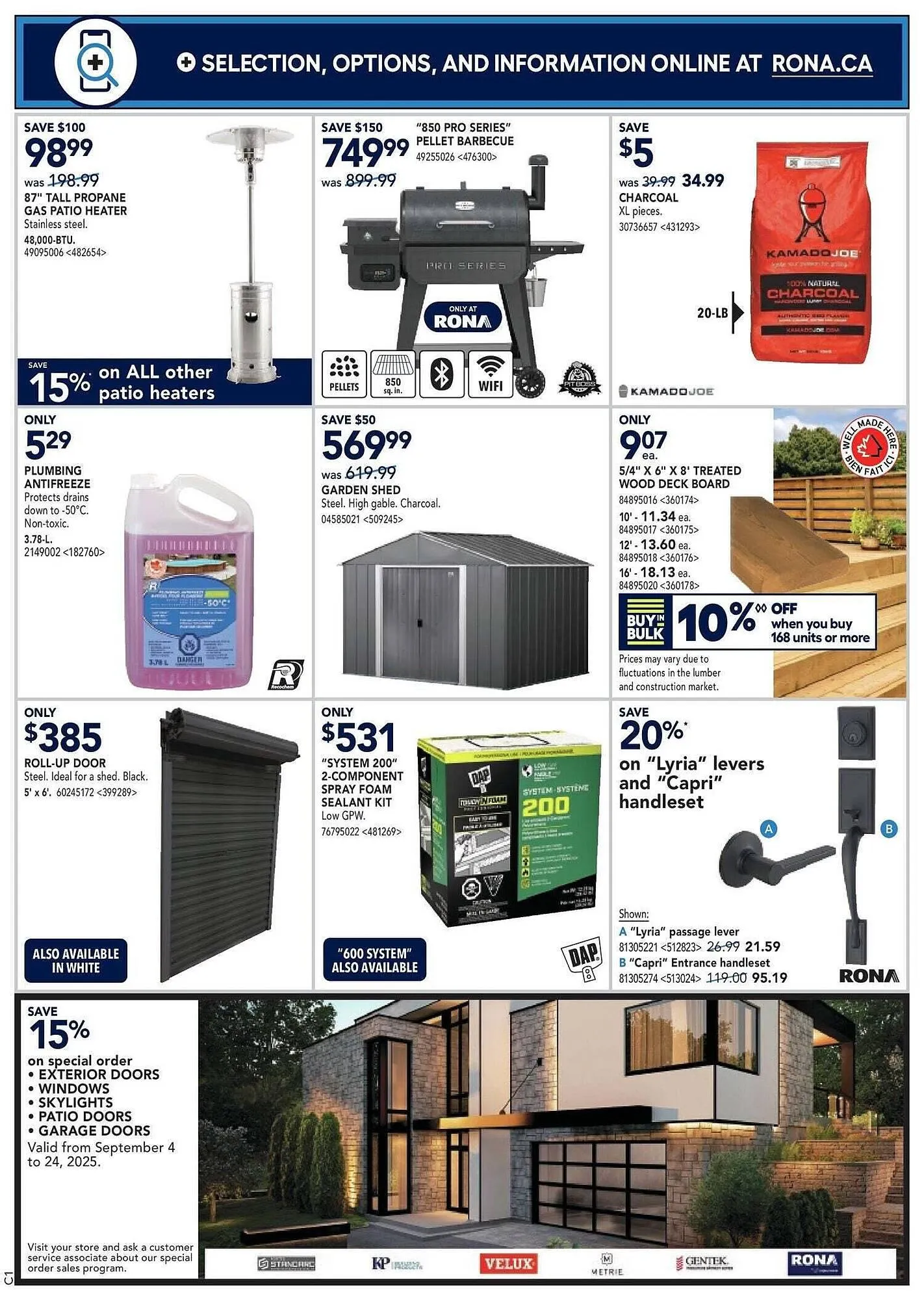 RONA flyer from September 4 to September 18 2025 - flyer page 7