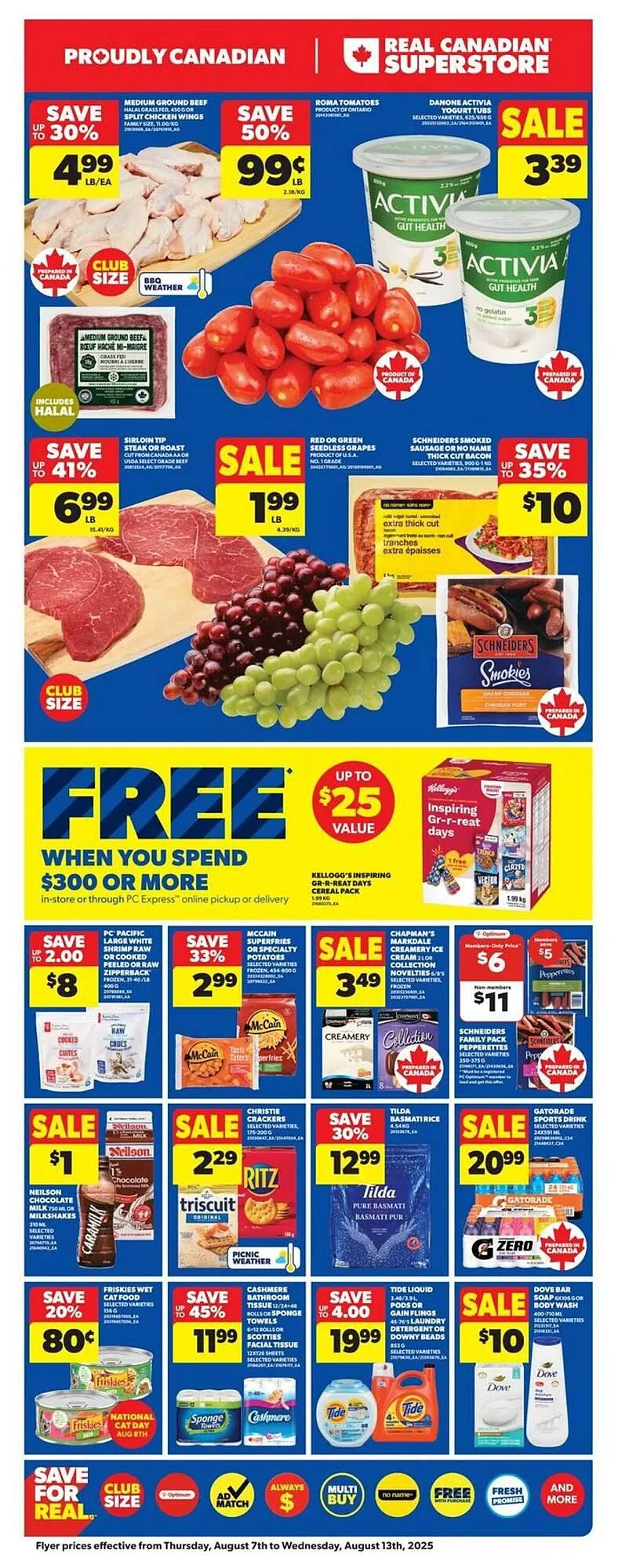Real Canadian Superstore flyer from August 7 to August 13 2025 - flyer page 2