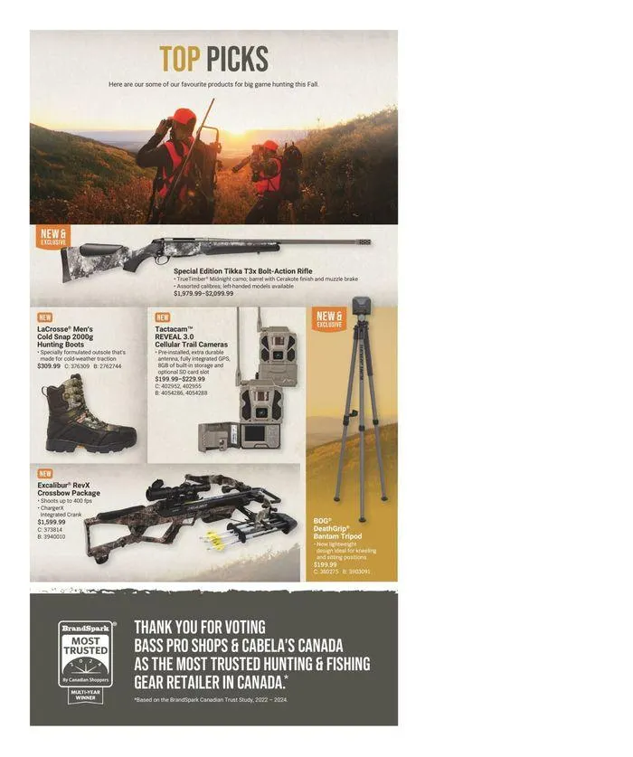 Big Game Season It's Here from August 29 to September 29 2024 - flyer page 3