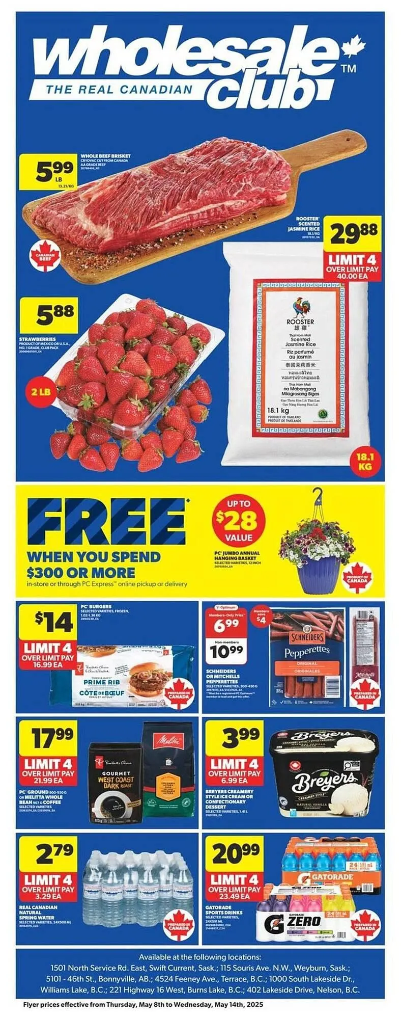 Wholesale Club flyer from May 1 to May 31 2025 - flyer page 2