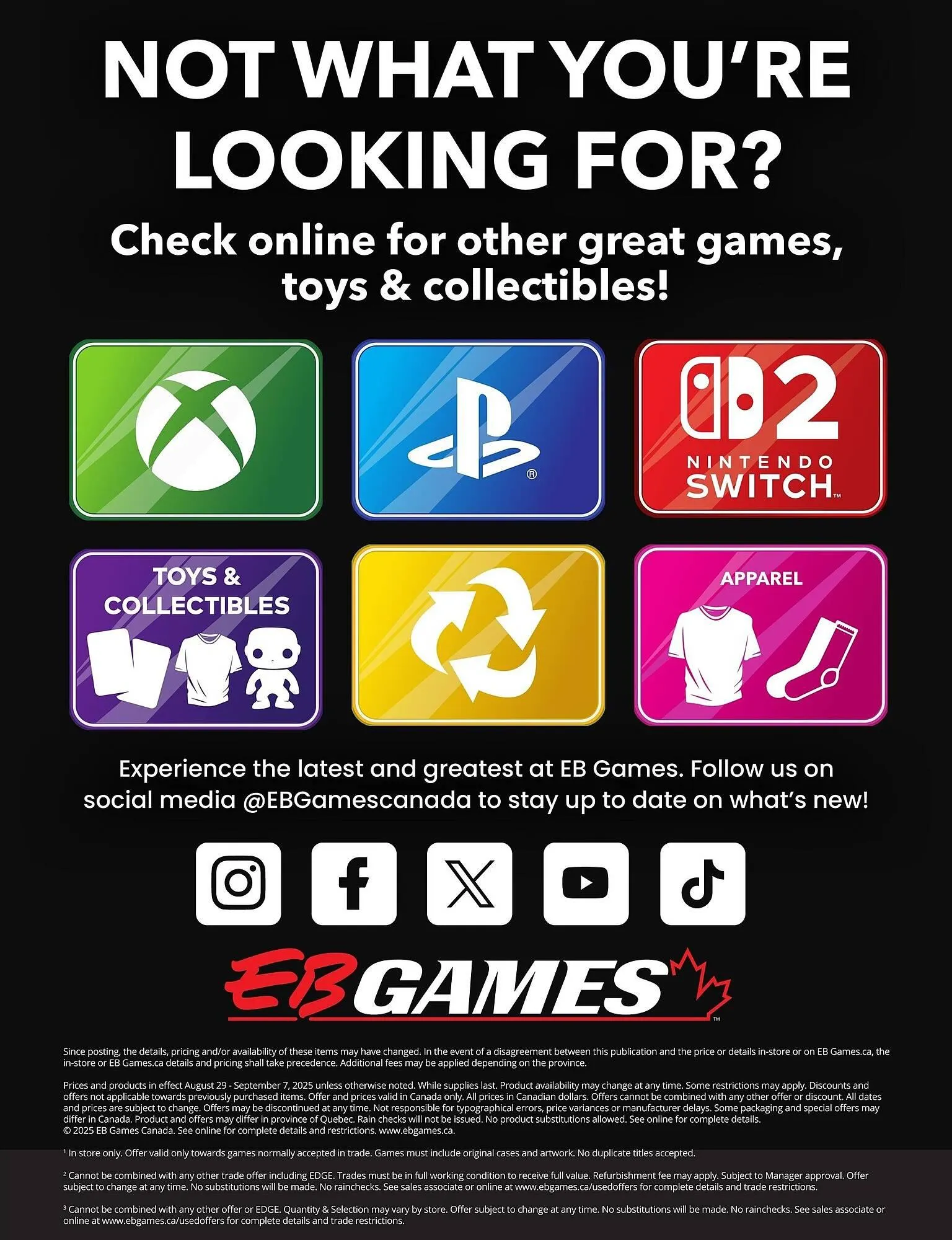 EB Games flyer from August 29 to September 4 2025 - flyer page 8