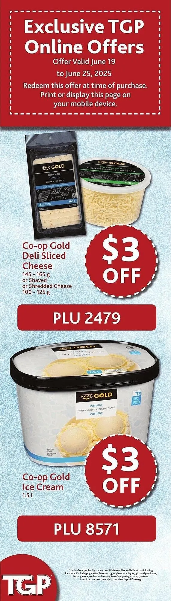 TGP The Grocery People flyer from June 18 to June 24 2025 - flyer page 8